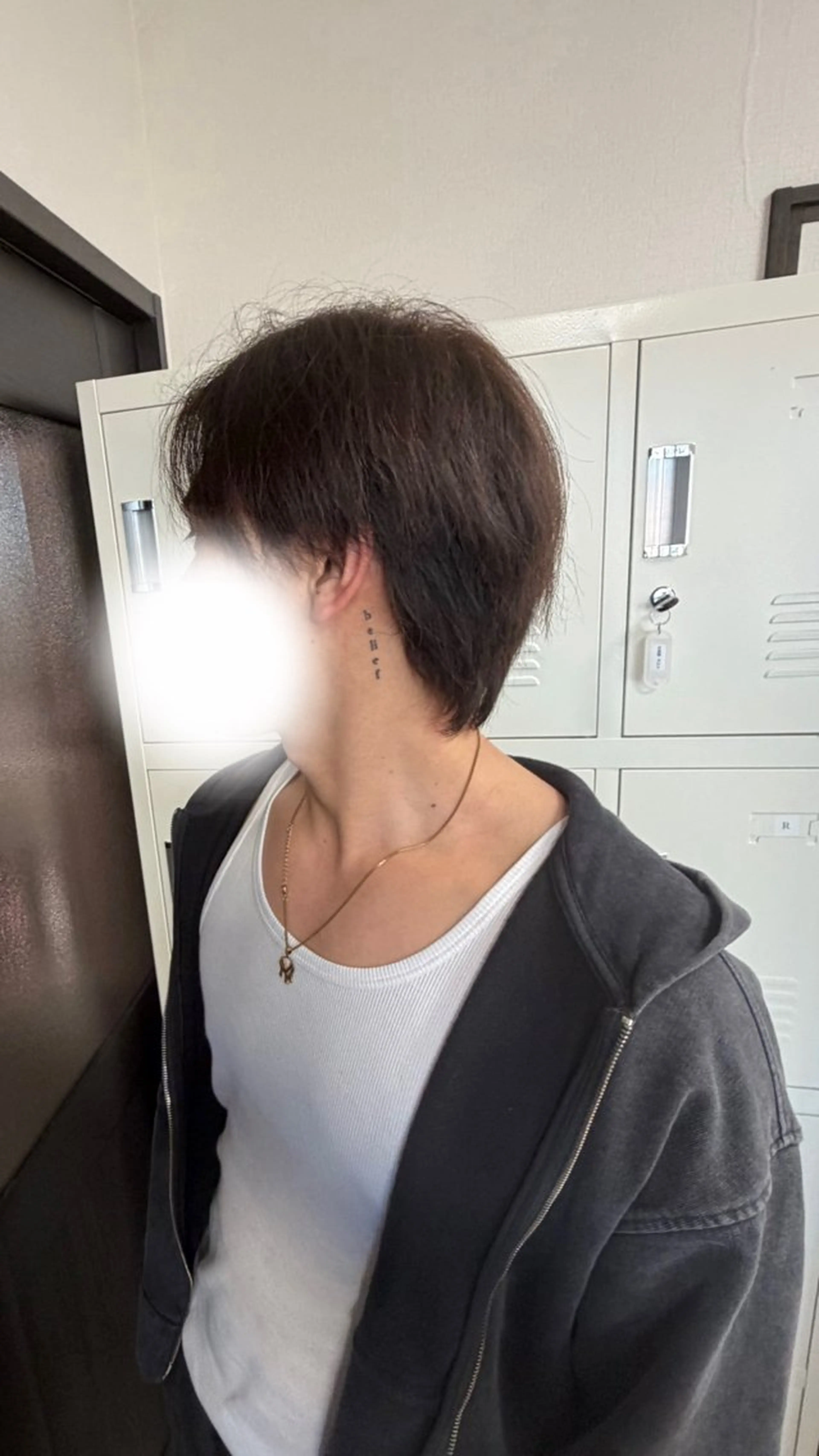 ショート カラー ベージュカラー ヘアカラー 小田川 心のヘアスタイル