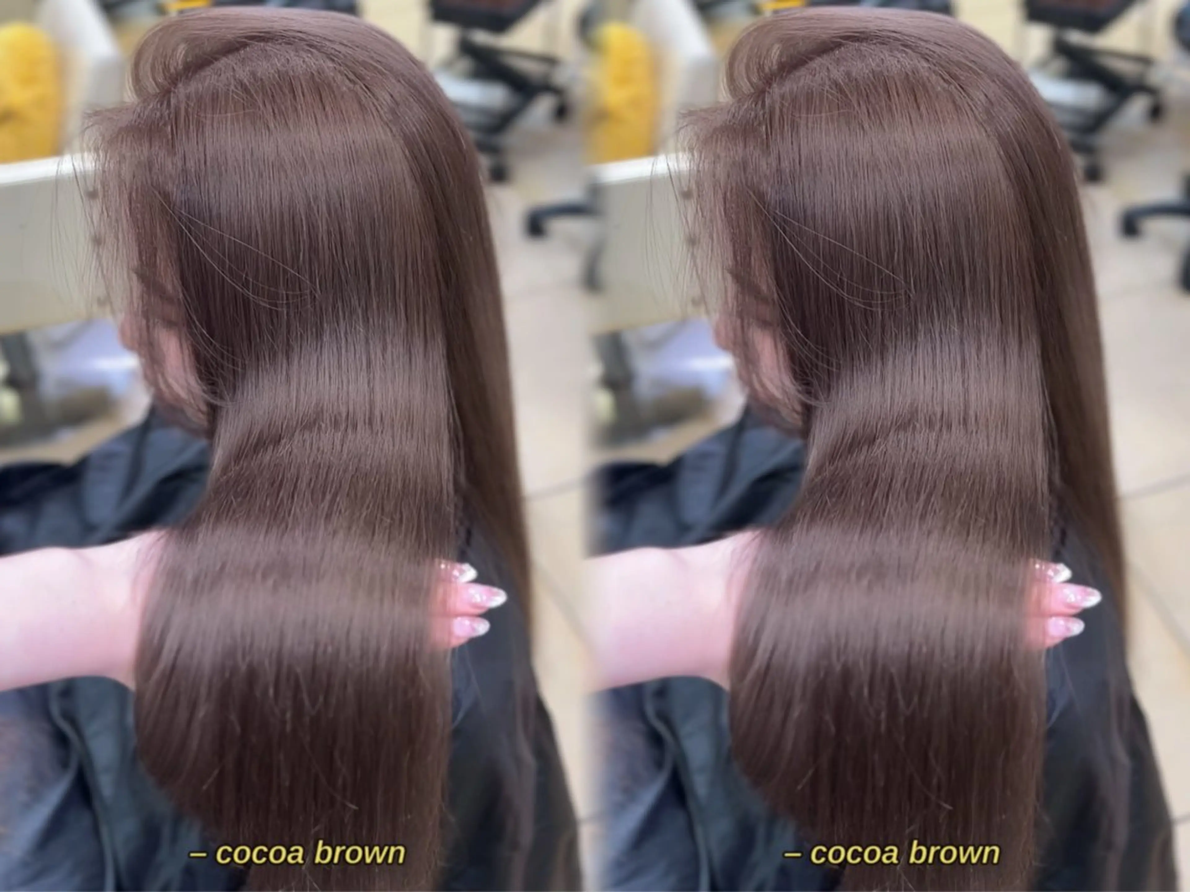 ロング カット ヘアカラー トリートメント 海外風レイヤー🎀 新宿MOMOKA🍑のヘアスタイル