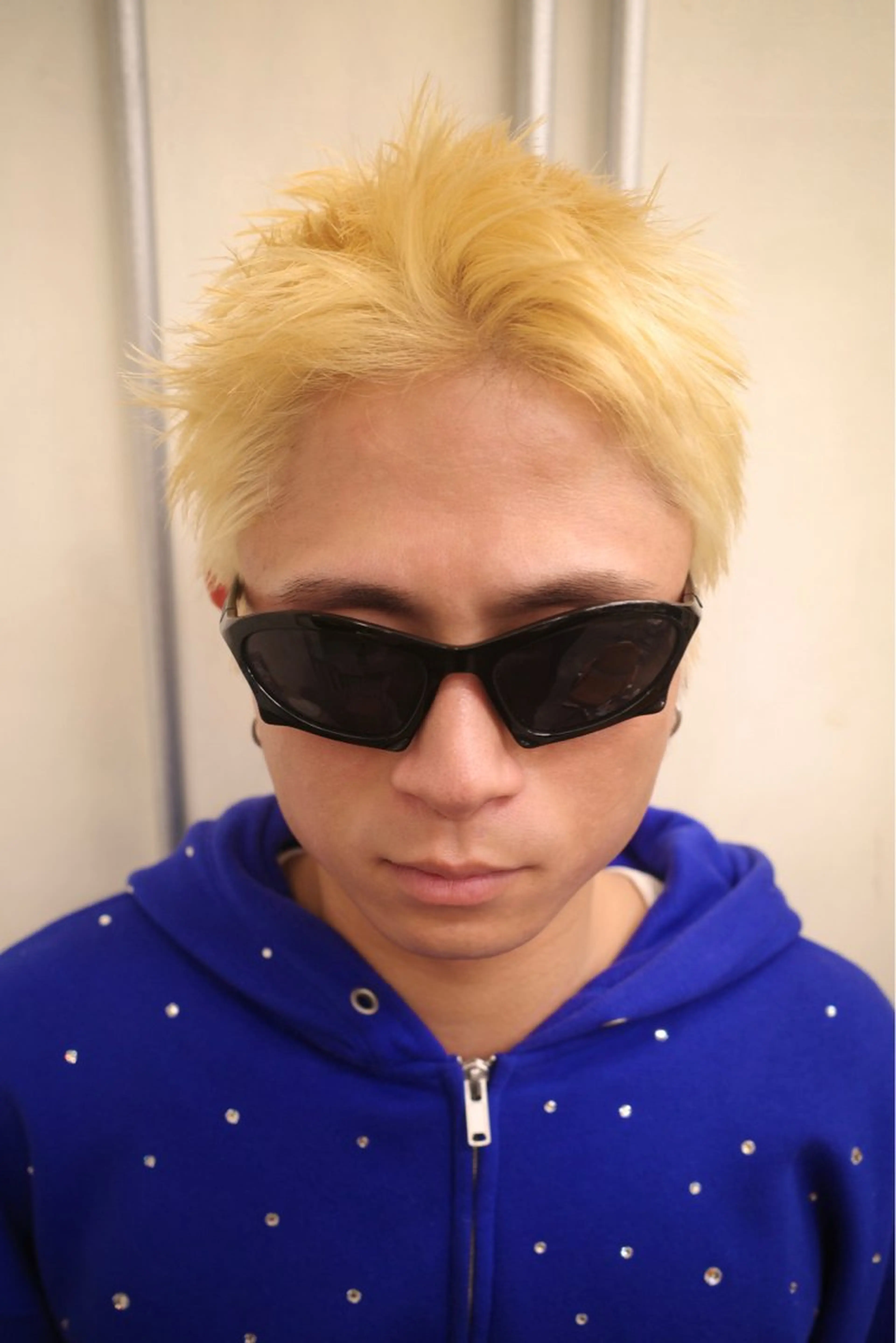 メンズ センターパート マッシュ メンズパーマ メンズショート スパイキーショート カット ヘアカラー 🔥ショート特化 masaki🔥のヘアスタイル