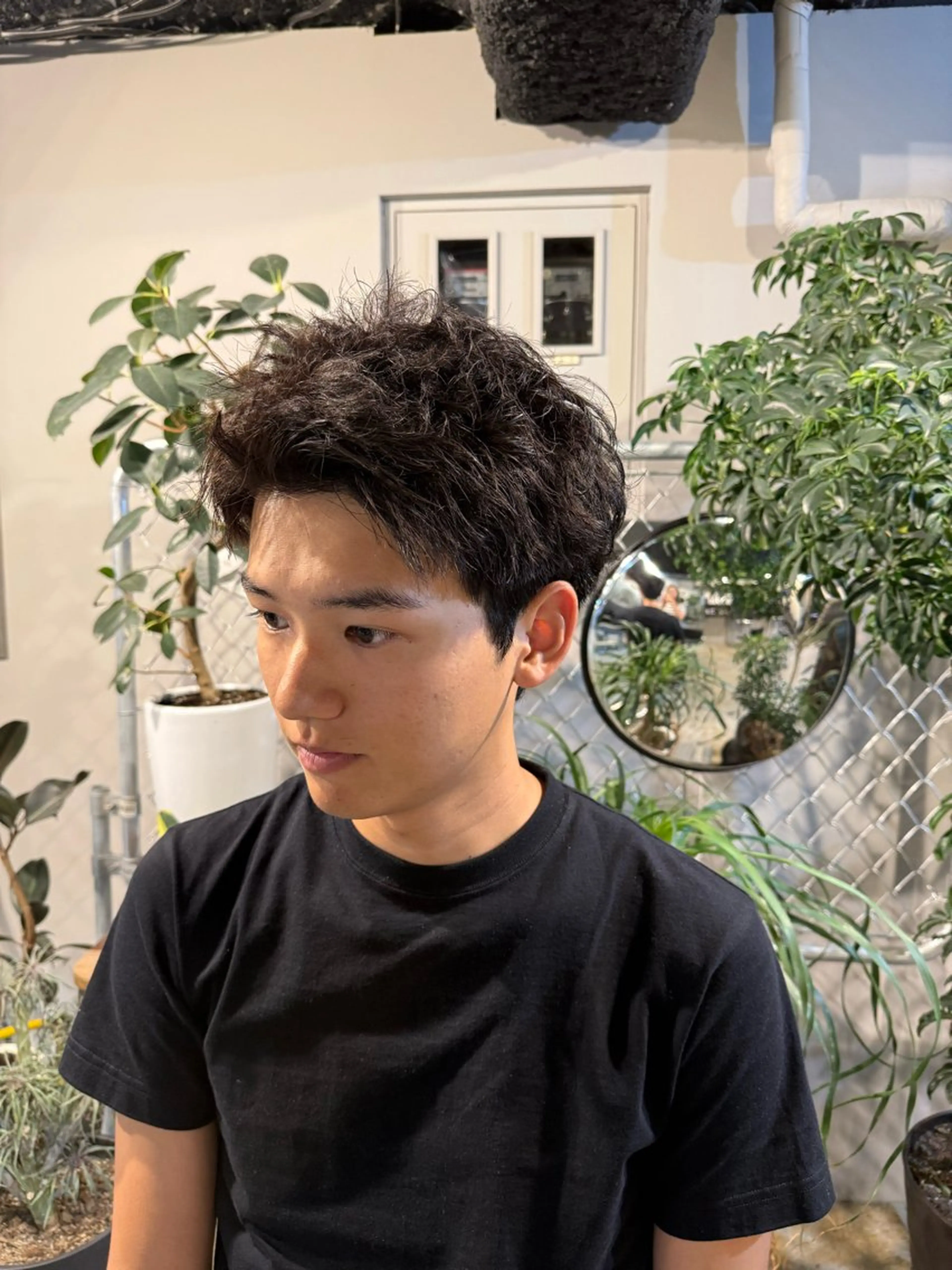 パーマ メンズ メンズパーマ メンズ特化美容師/栄 /本間さつきのヘアスタイル