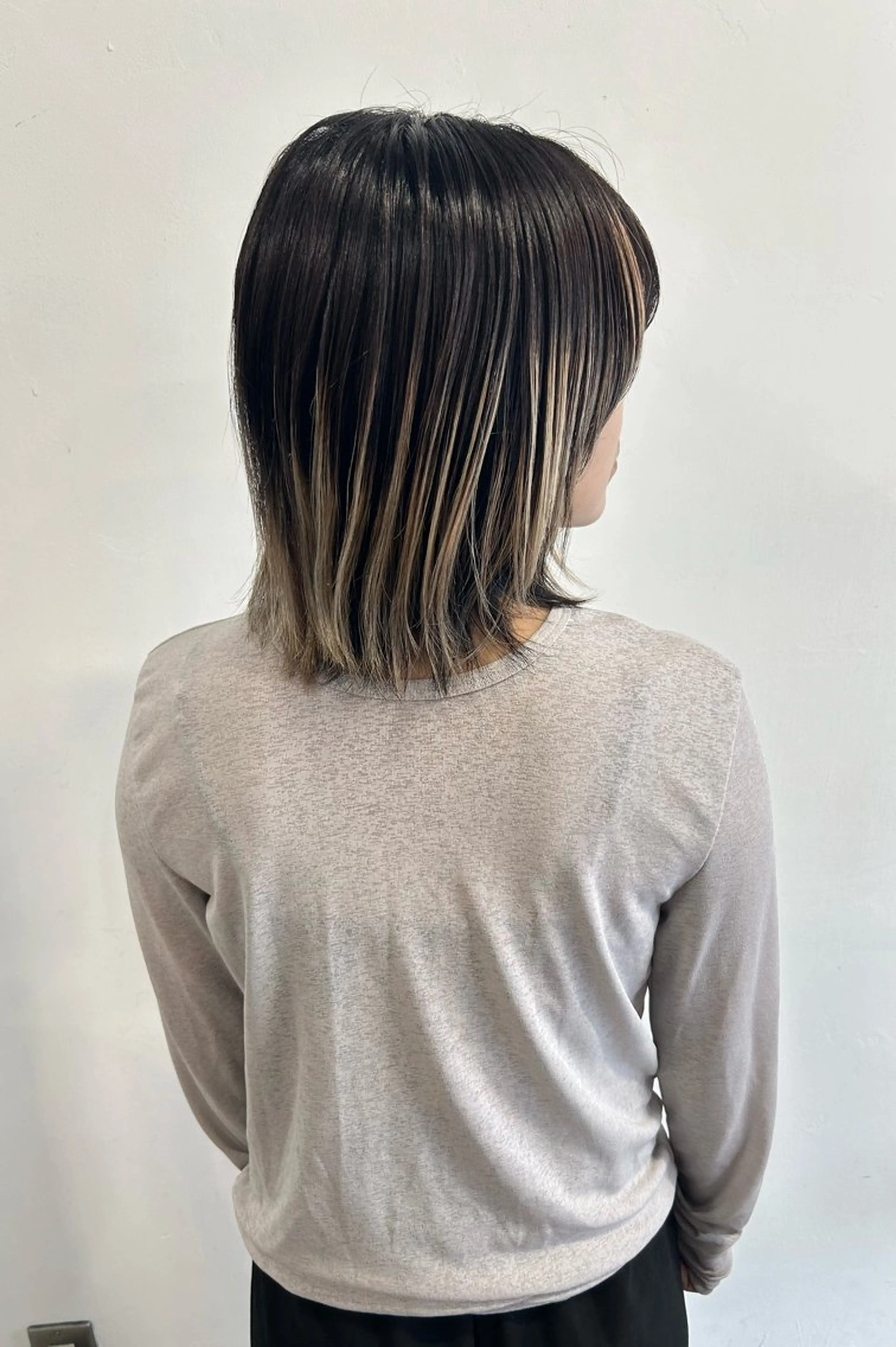 ミディアム カラー デザインカラー カット ヘアカラー トリートメント 韓国レイヤー/ハイ トーン/優太のヘアスタイル