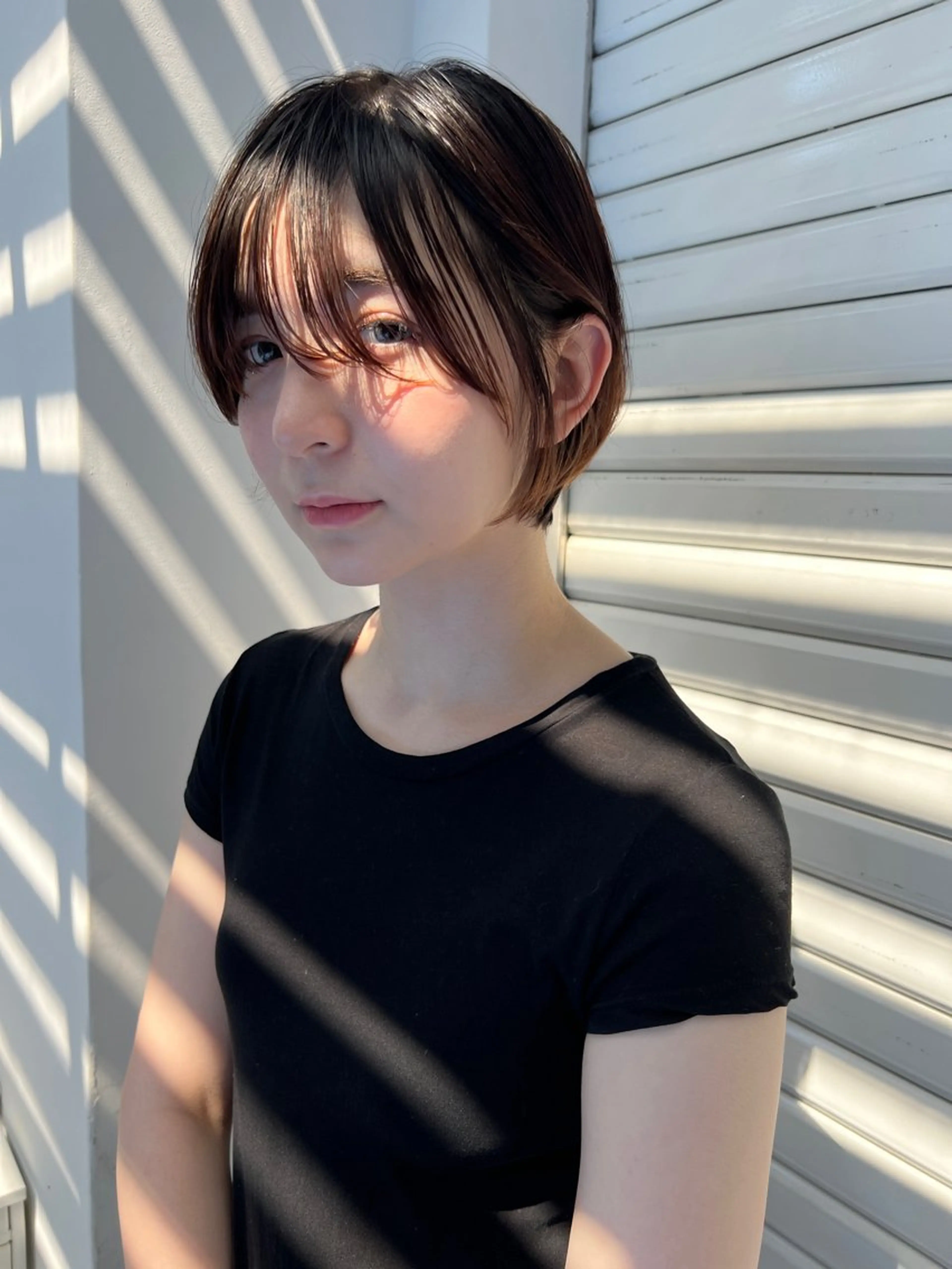 ショート ボブ/透明感カラー Fukaのヘアスタイル