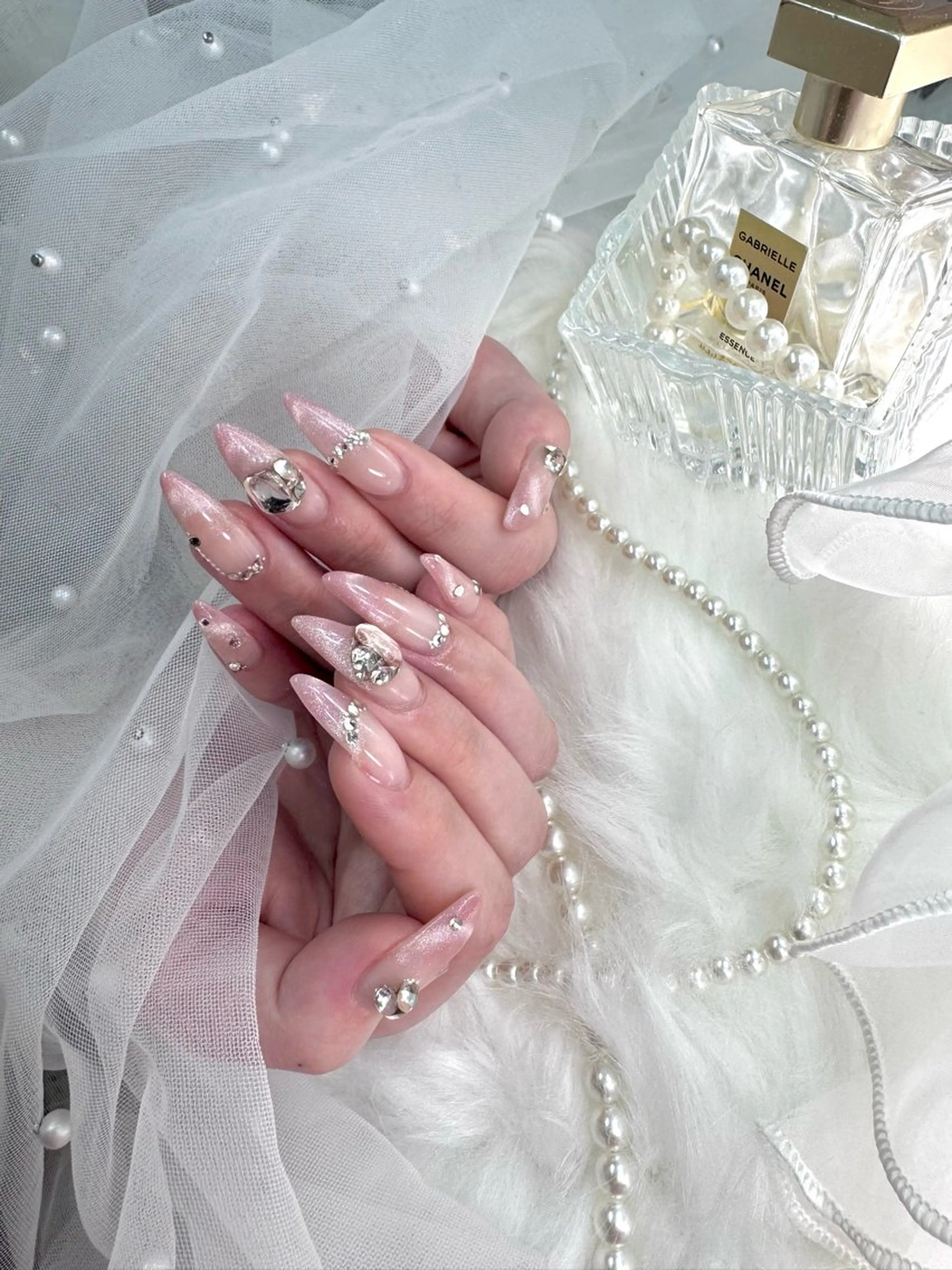 ネイル ジェルネイル ハンドネイル 🫧Rio🫧ネイル /渋谷🫧ワンホンのネイルデザイン