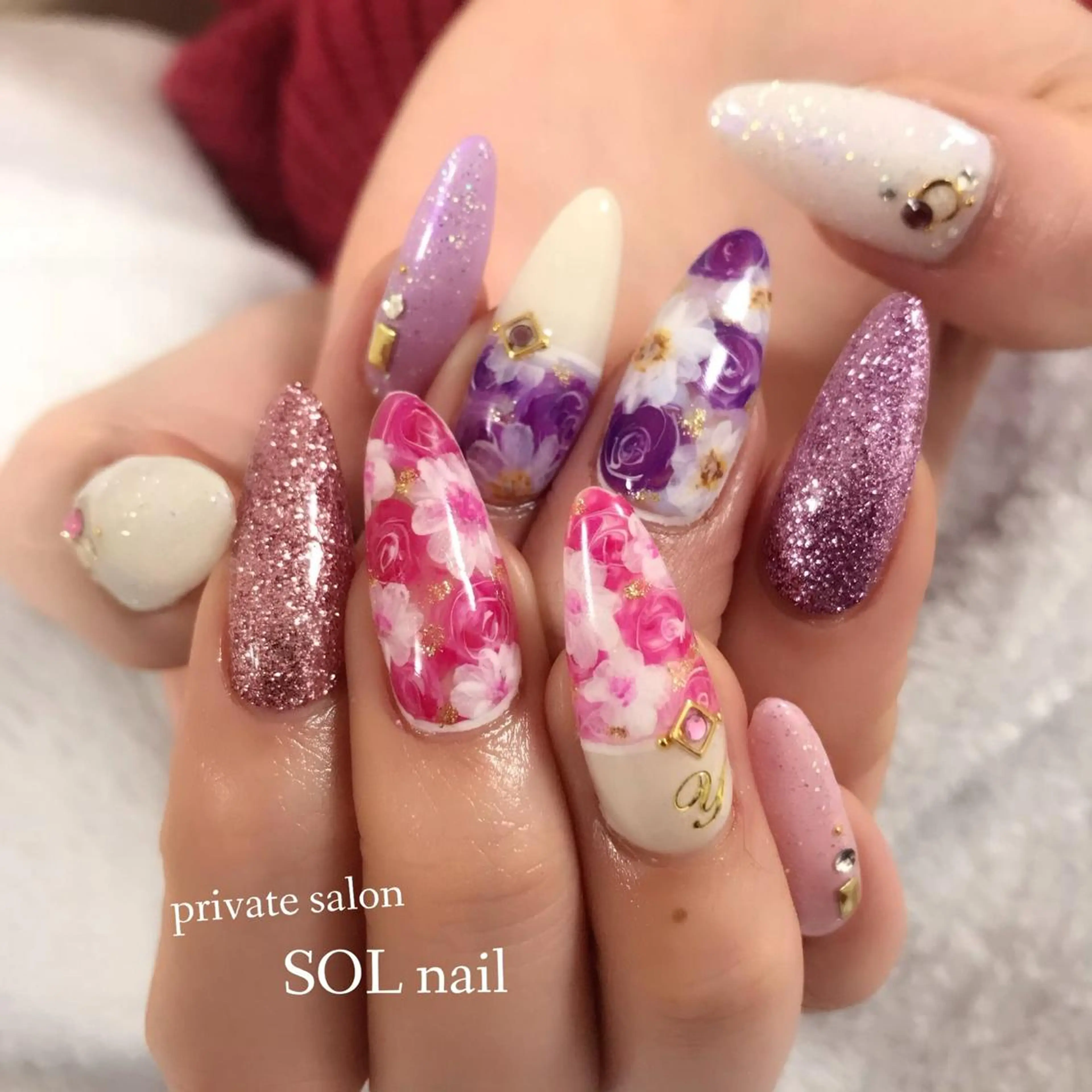 ネイル ハンドネイル SOL NAILのネイルデザイン