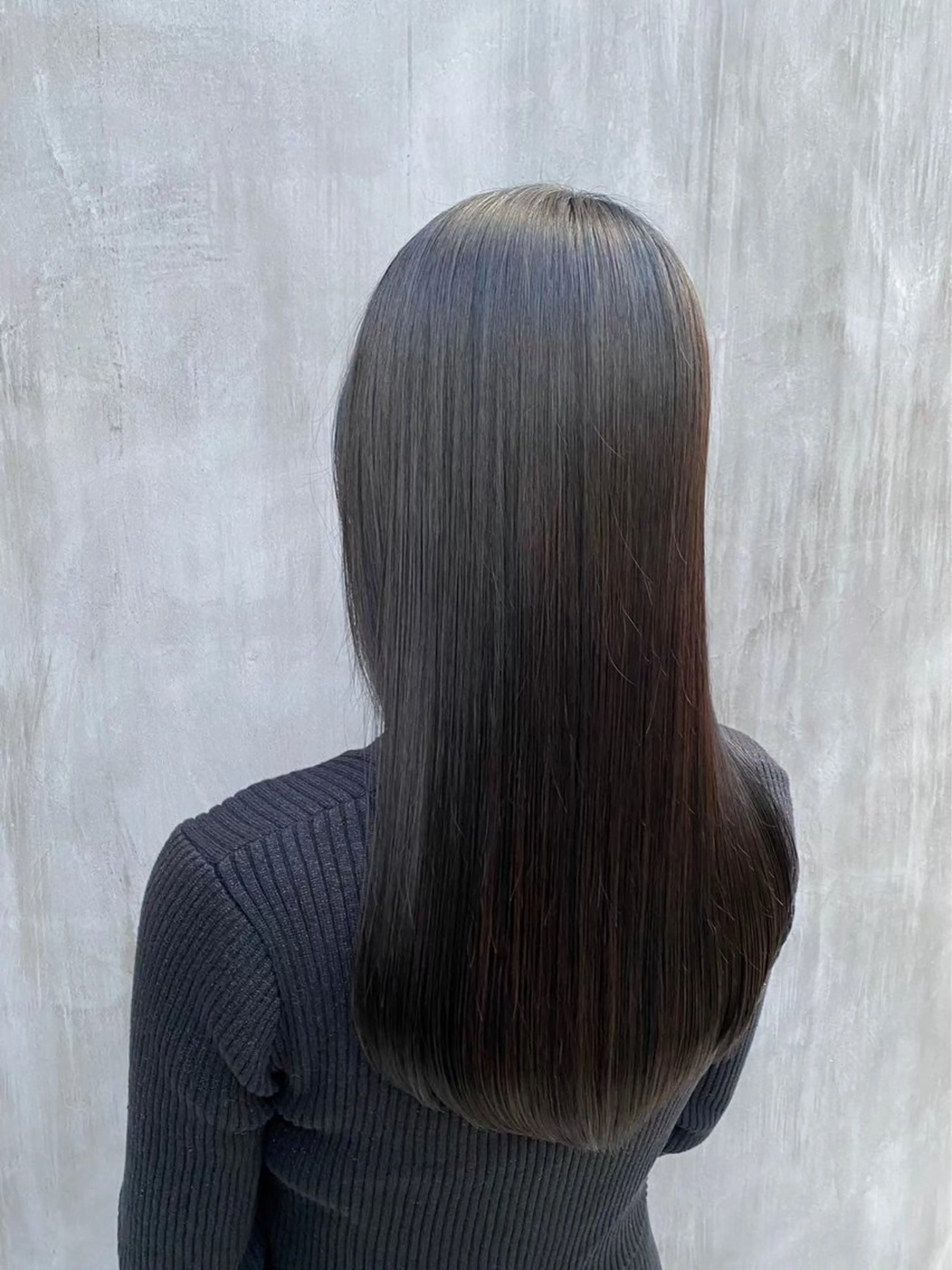 ロング 縮毛矯正 hana /ナチュラルカラーのヘアスタイル