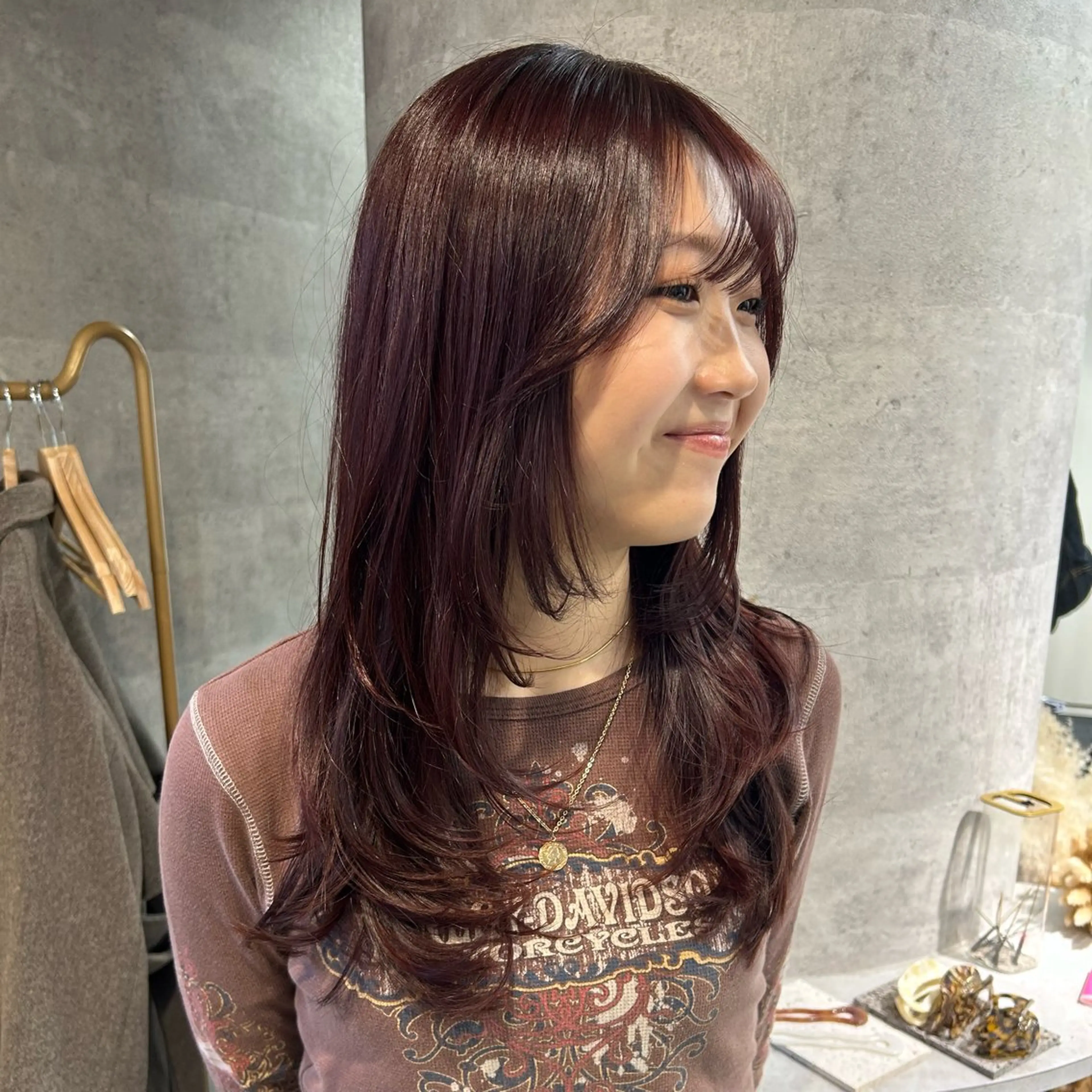 ロング カラー カット ヘアカラー トリートメント 外国人風ヘア/ 髪質改善/ayacaのヘアスタイル