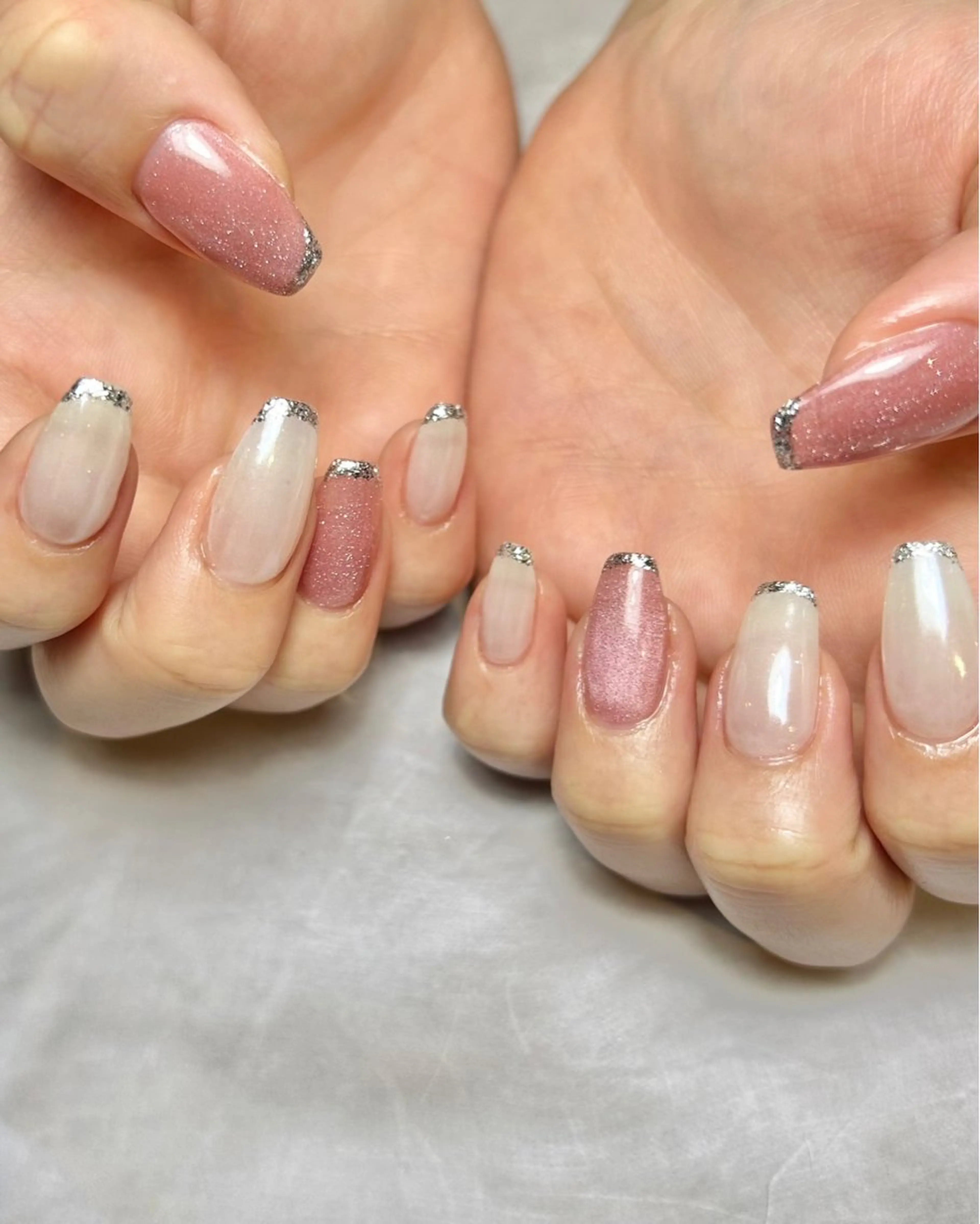 ネイル シンプルネイル ハンドネイル Reflection marikoのネイルデザイン