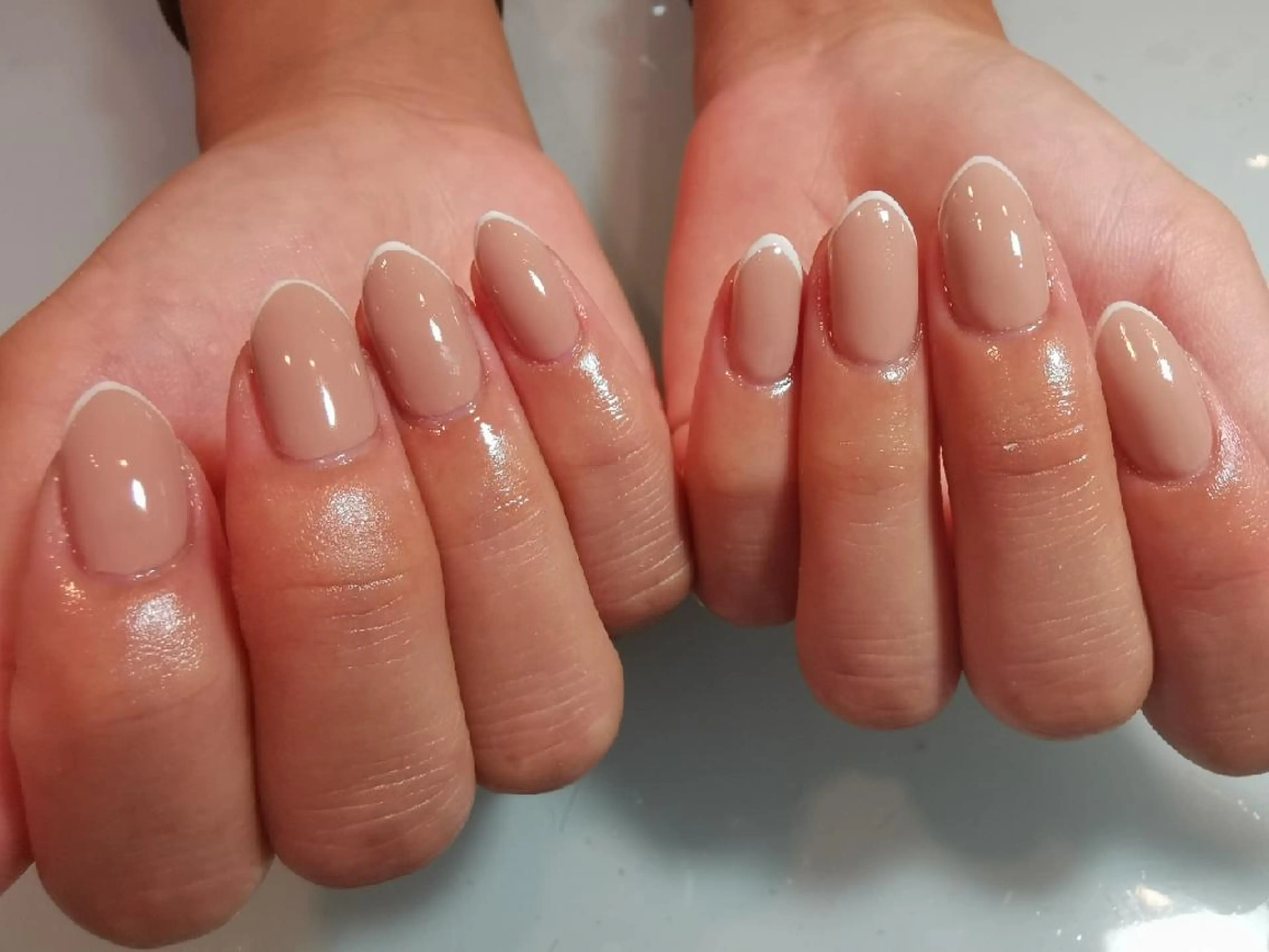 ネイル フレンチネイル ネイルサロン Lelienルリエのネイルデザイン