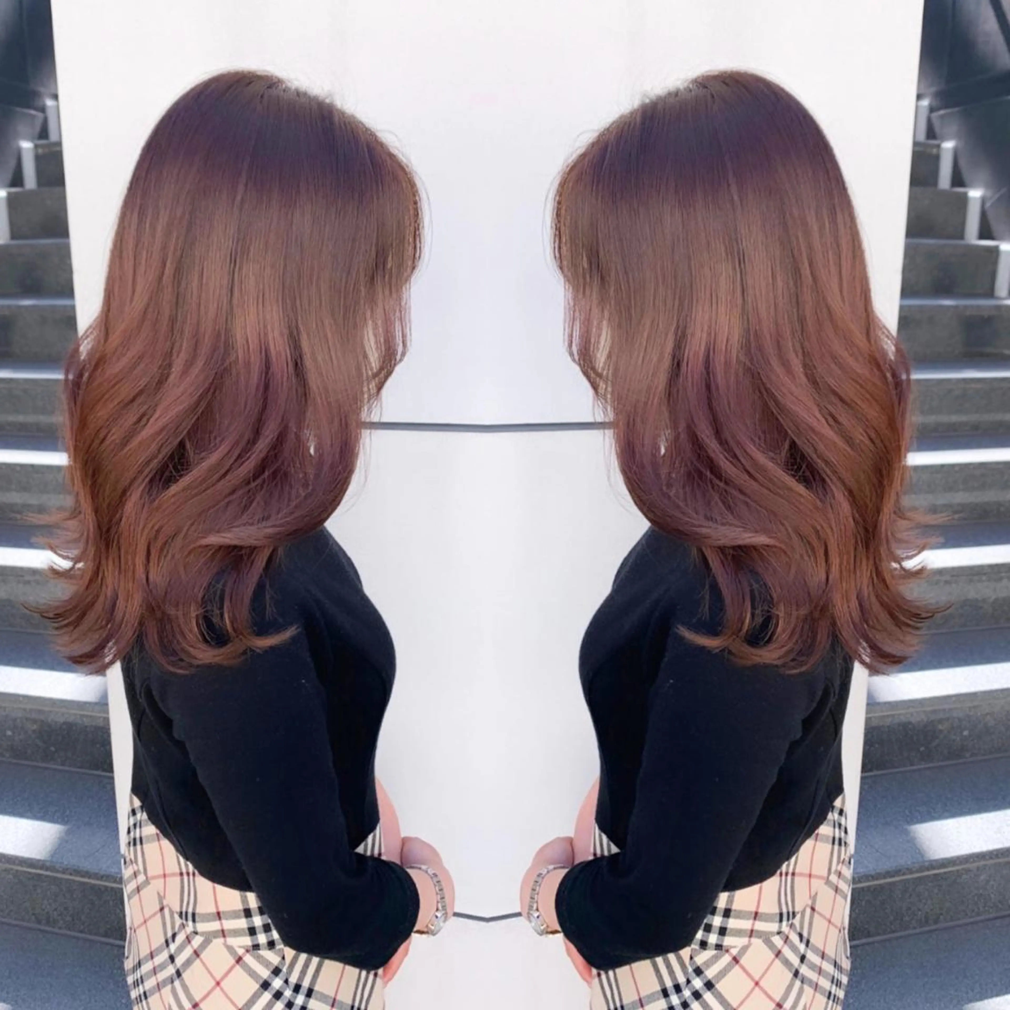 ロング カラー ヘアカラー I’ve所属・💘大人可愛く💘 Natsuki❥❥❥のヘアスタイル