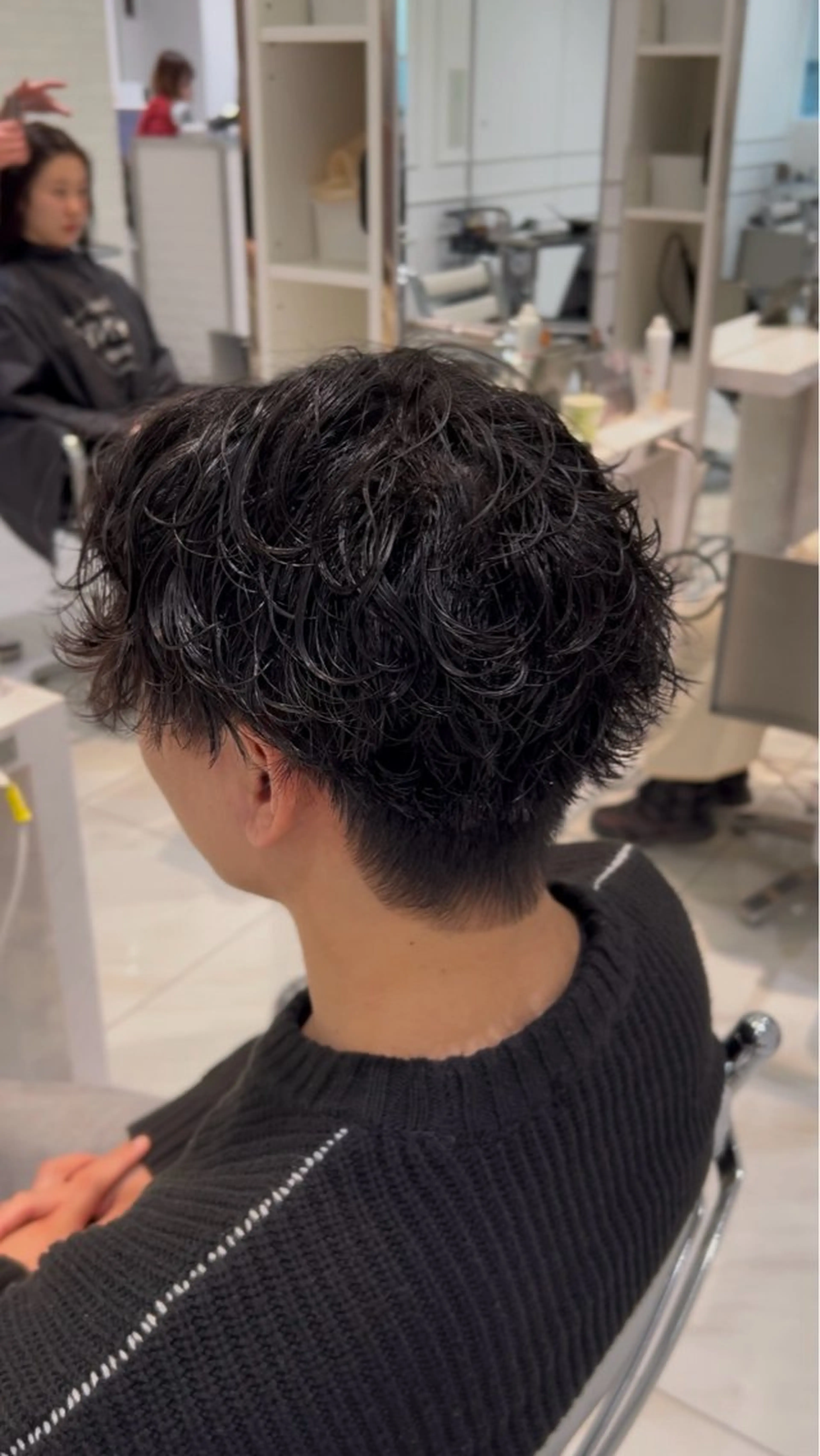 パーマ メンズ メンズパーマ カット パーマ スパイキーショート／ パーマ平松秀門のヘアスタイル