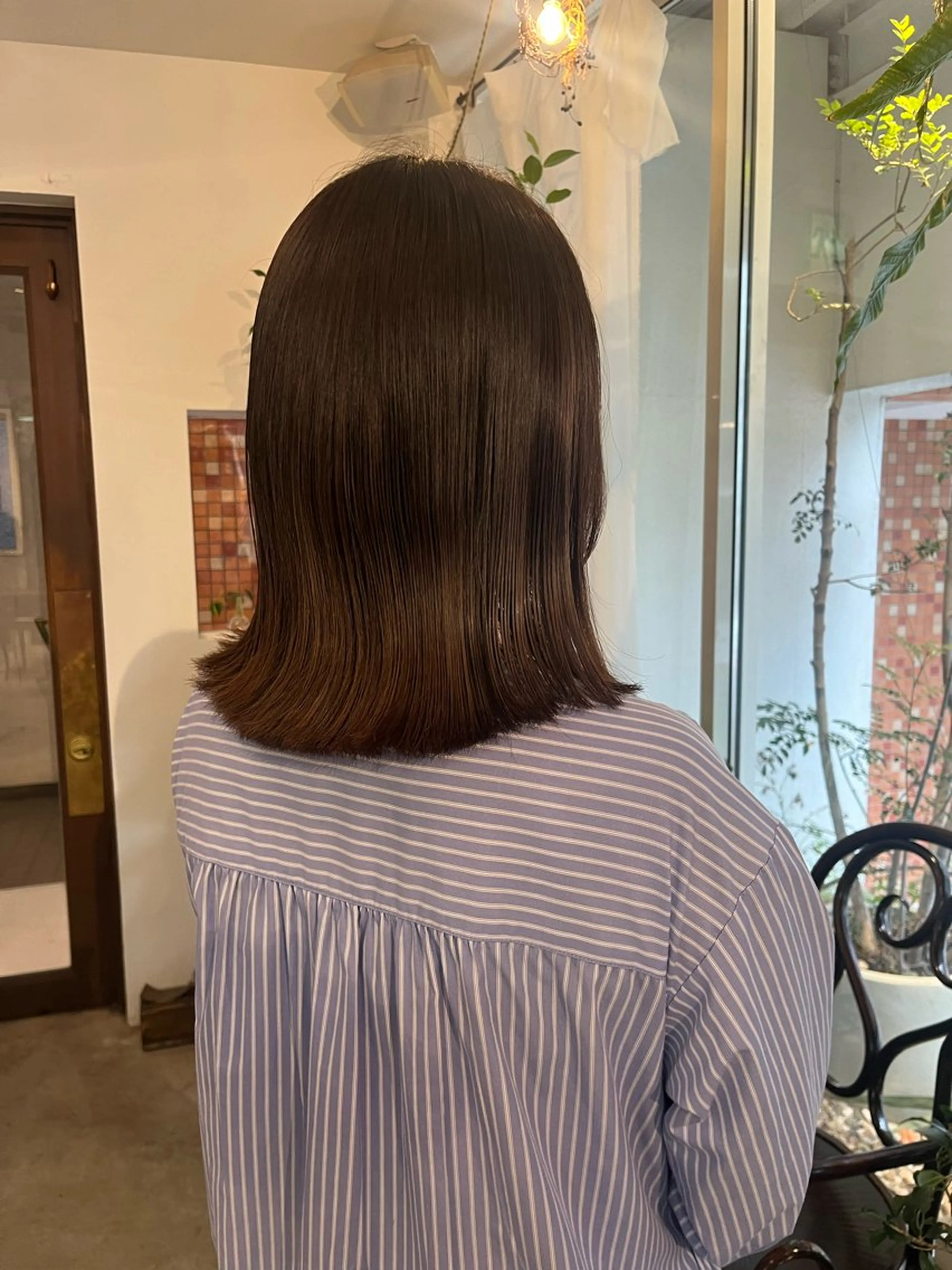 ミディアム 柴田 さくらのヘアスタイル