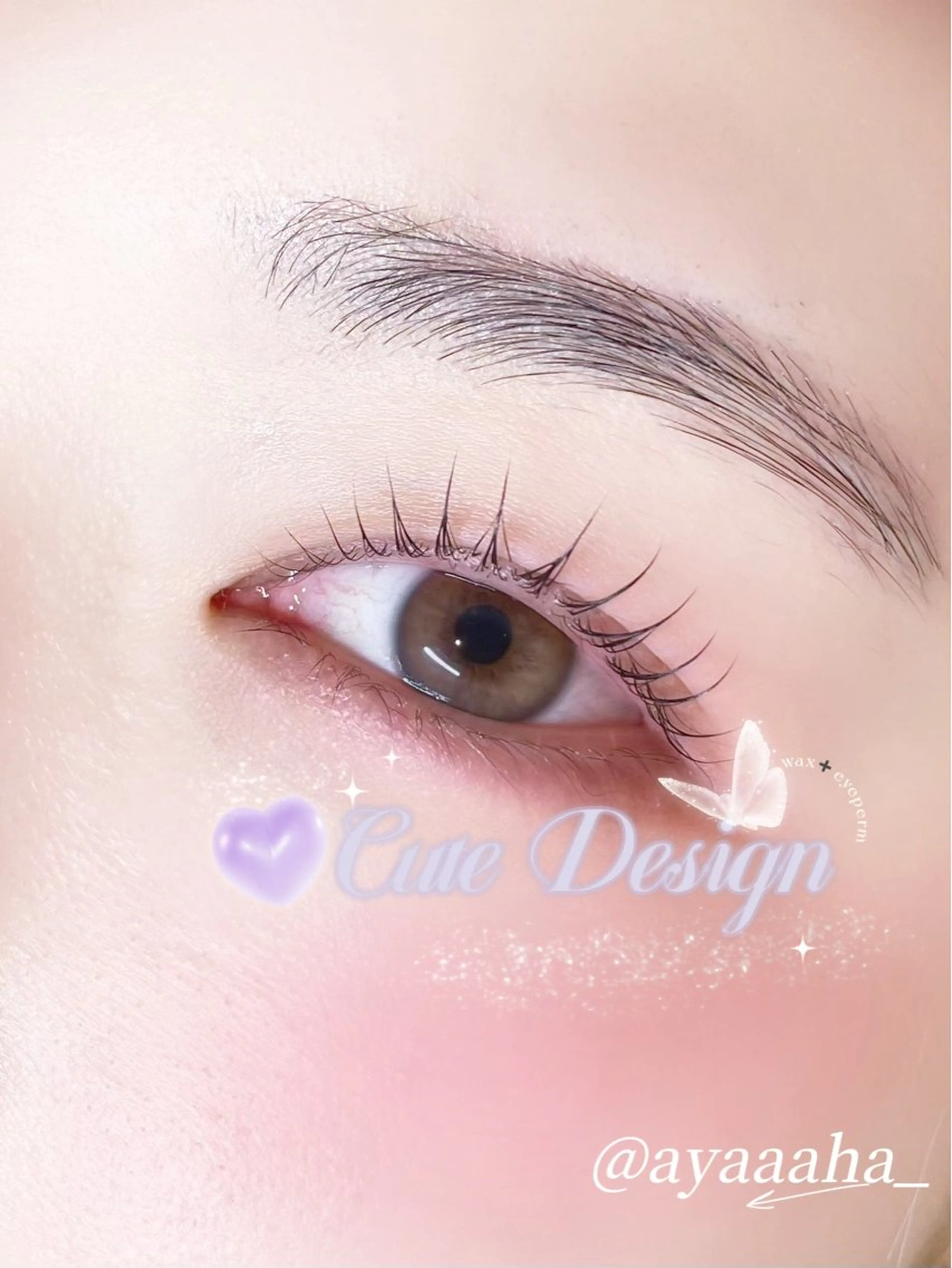 マツエク・マツパ マツパ Lit 恵比寿西口店所属・AYA 🎀🫧ྀིのマツエク・マツパデザイン