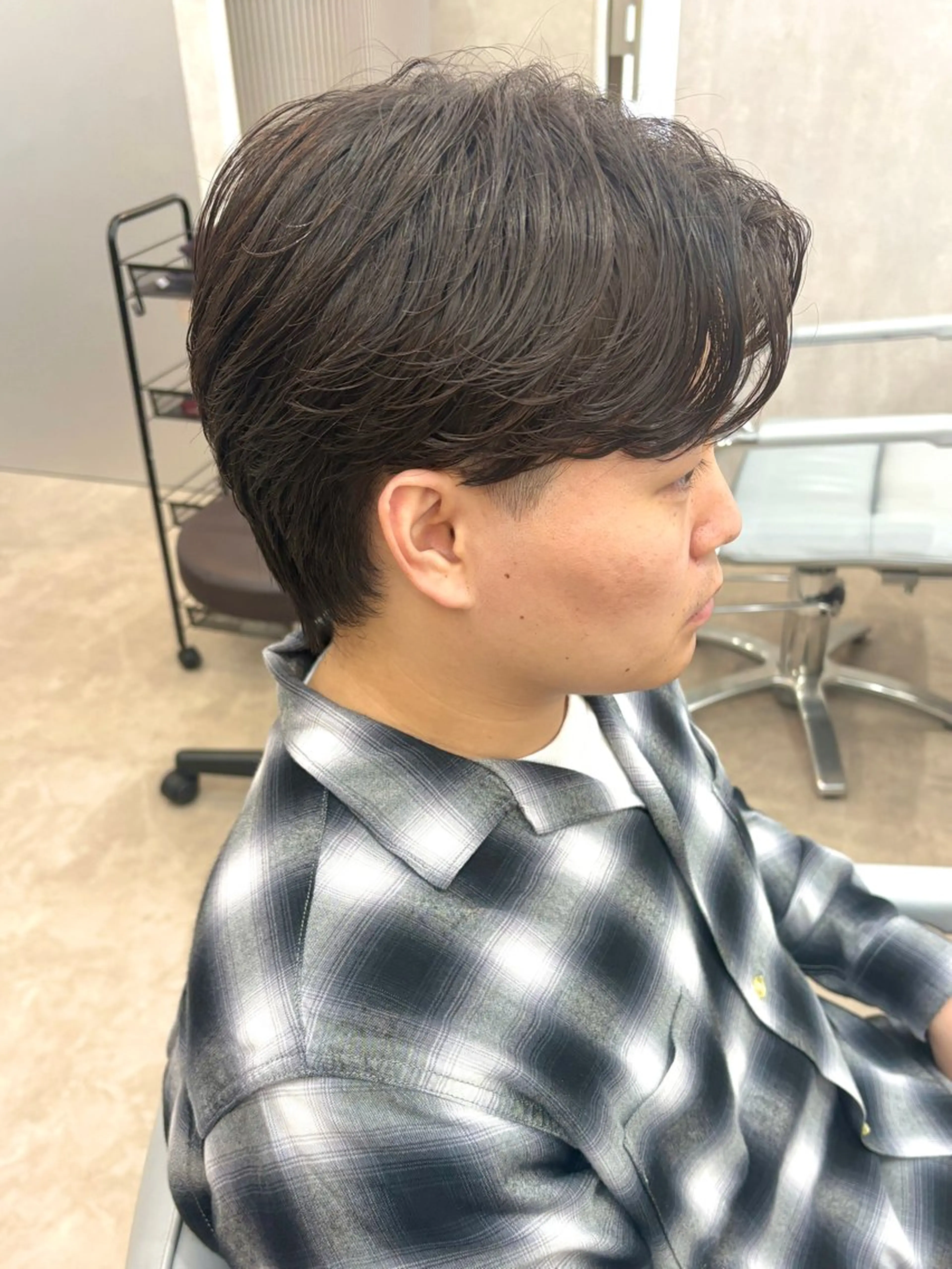 パーマ メンズ 🧸韓国ヘア/ KURUMI🤍のヘアスタイル