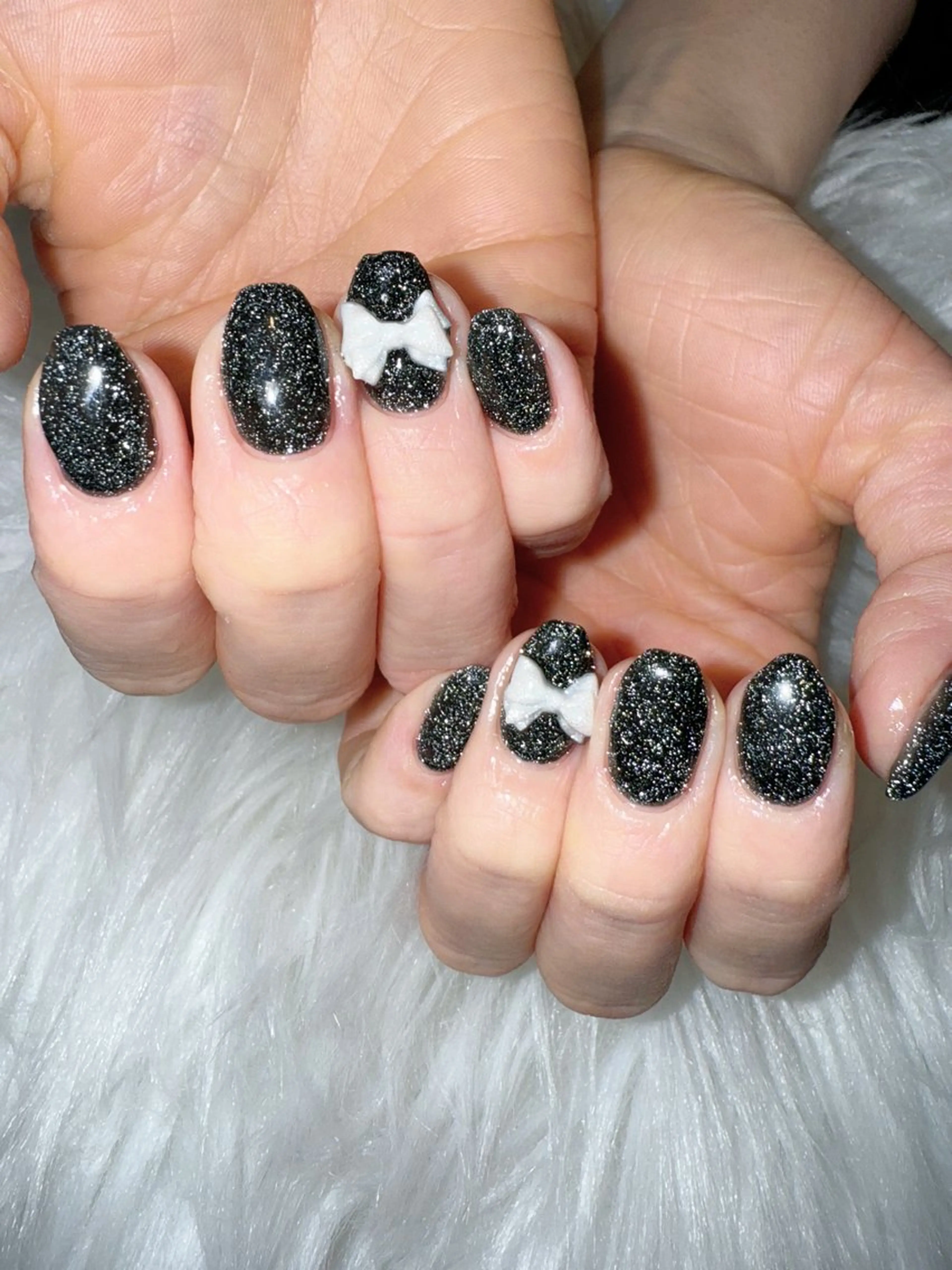 ネイル フラッシュネイル Agate miku🎀‧₊のネイルデザイン