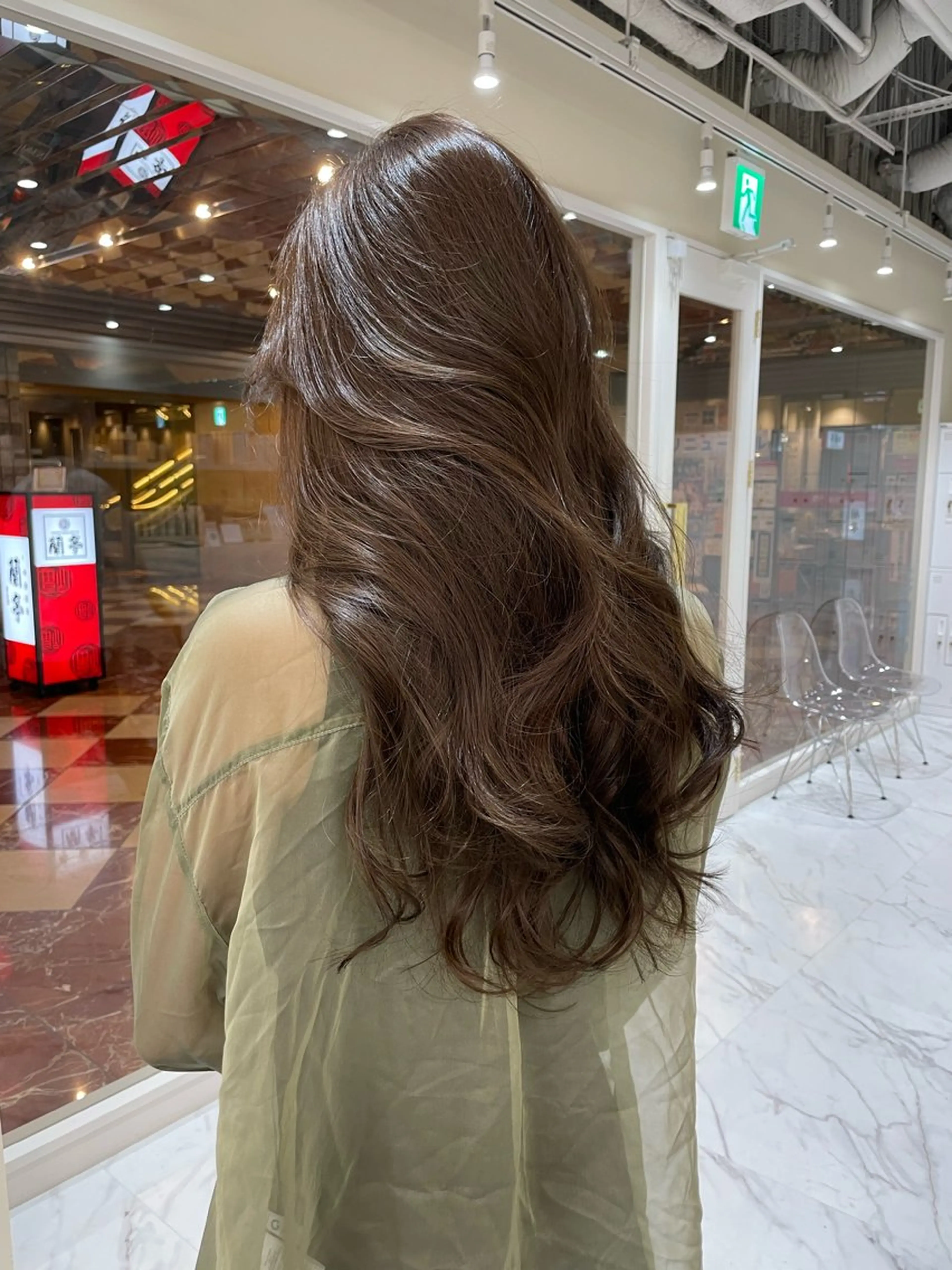 ロング カラー ヘアアレンジ ブラウンカラー マロンブラウン カット ヘアカラー トリートメント 髪質改善特化 🫧松野力也のヘアスタイル
