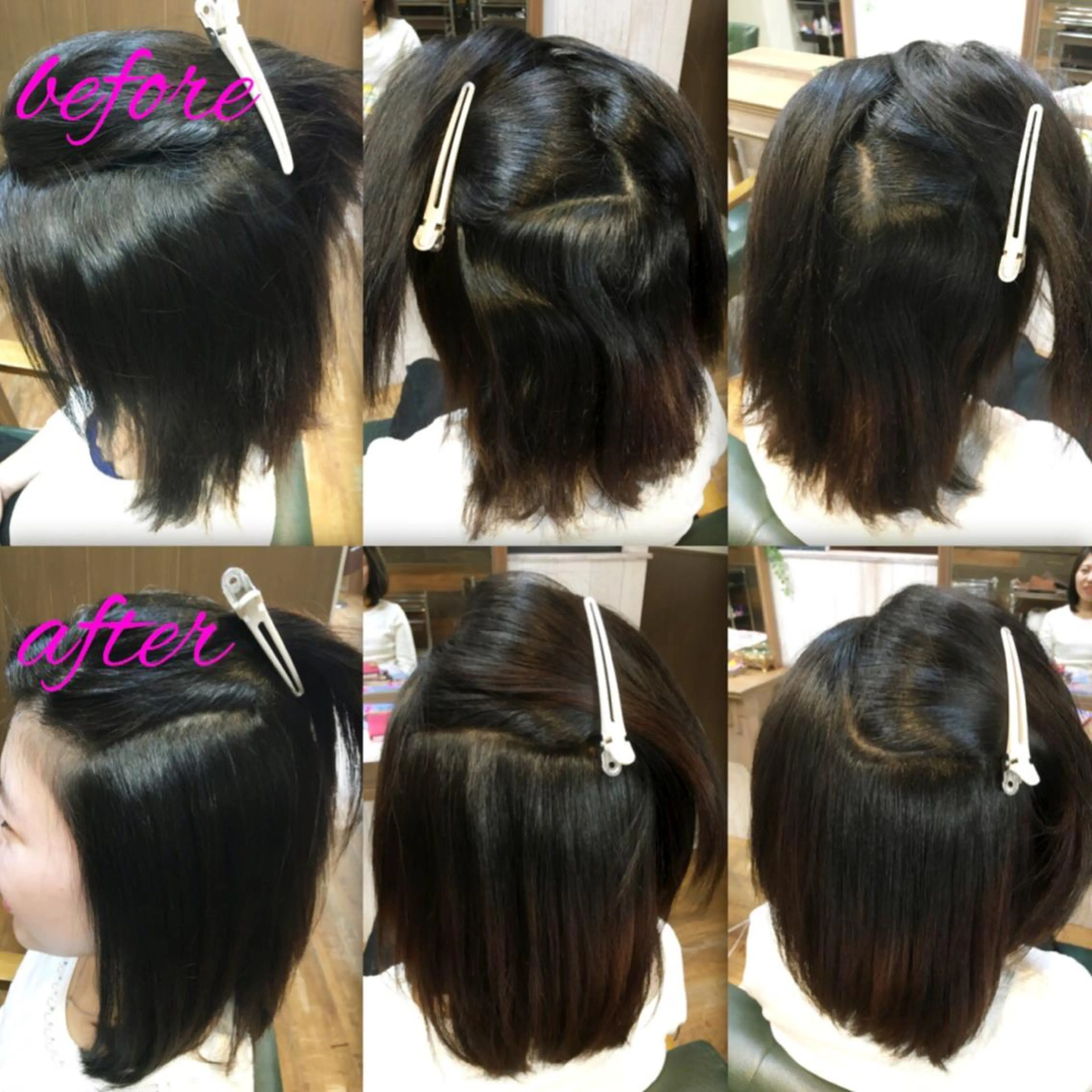 ミディアム パーマ ストレートパーマ ブリーチ縮毛矯正/ デサキ ショウヘイのヘアスタイル