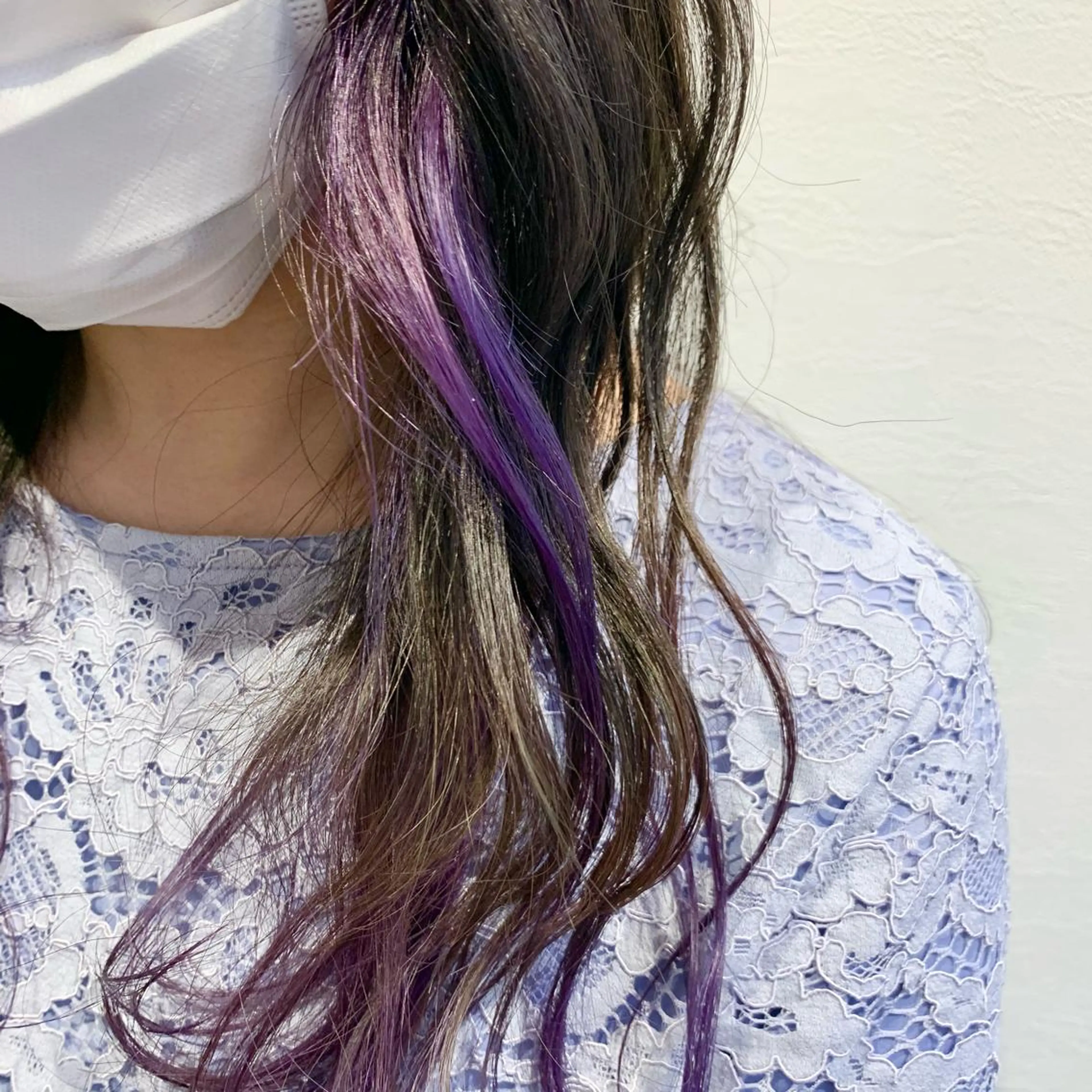 ロング カラー ヘアアレンジ バイオレットカラー ショート×カラー 🦊堀米早紀【荻窪】のマツエク・マツパデザイン