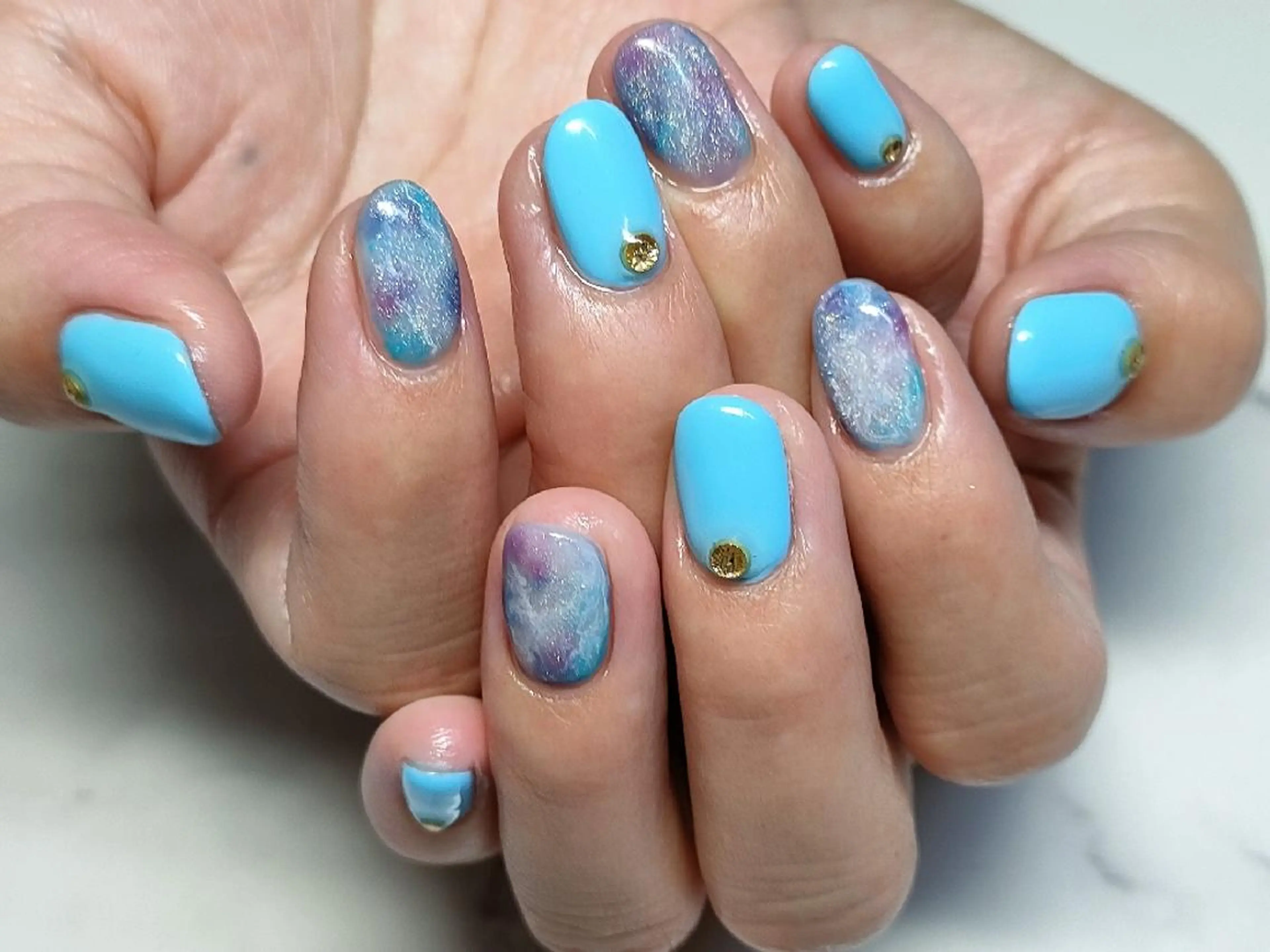 ネイル 持ち込み 平野 亜季のネイルデザイン