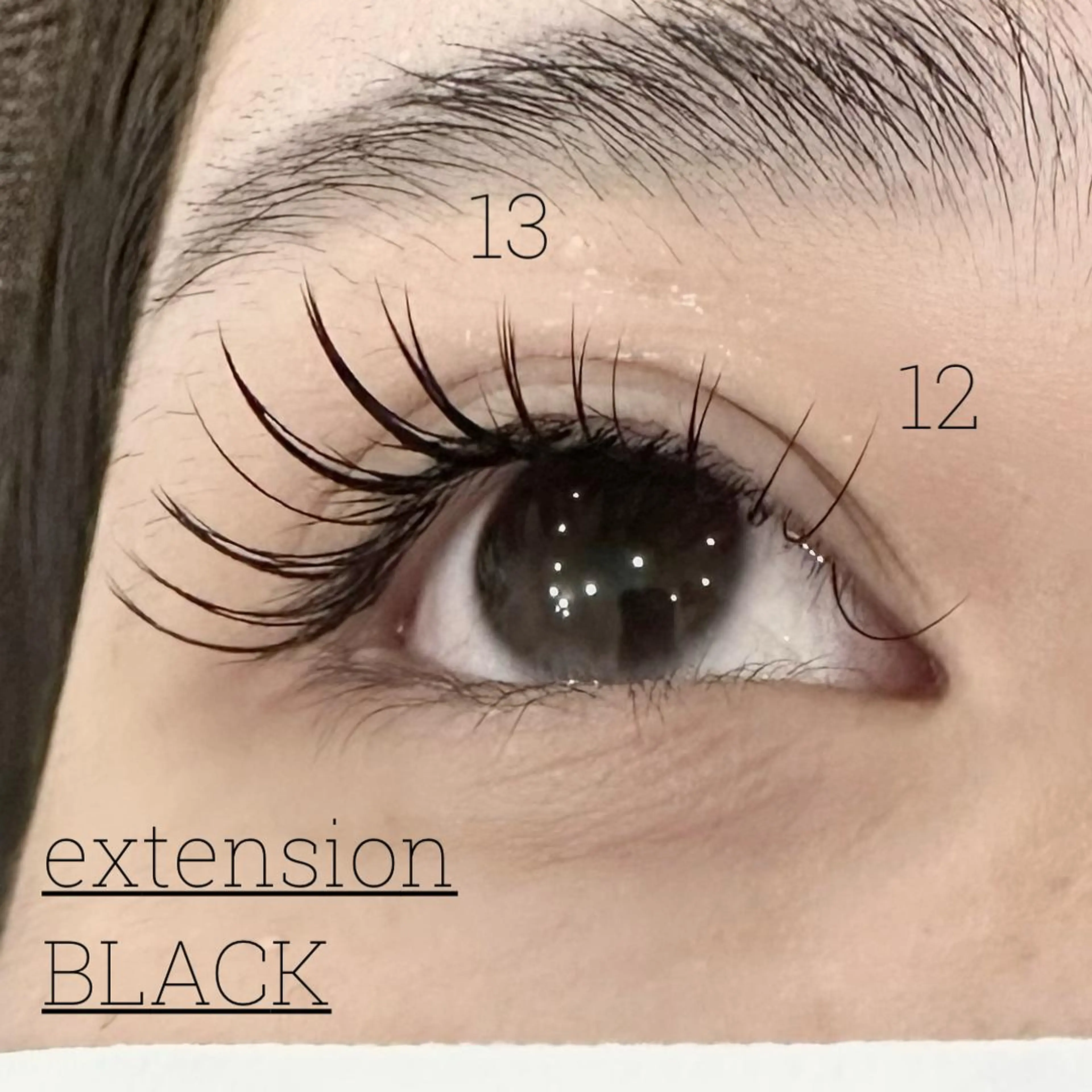 マツエク・マツパ ミンク MYU🩵 Mirajuのマツエク・マツパデザイン