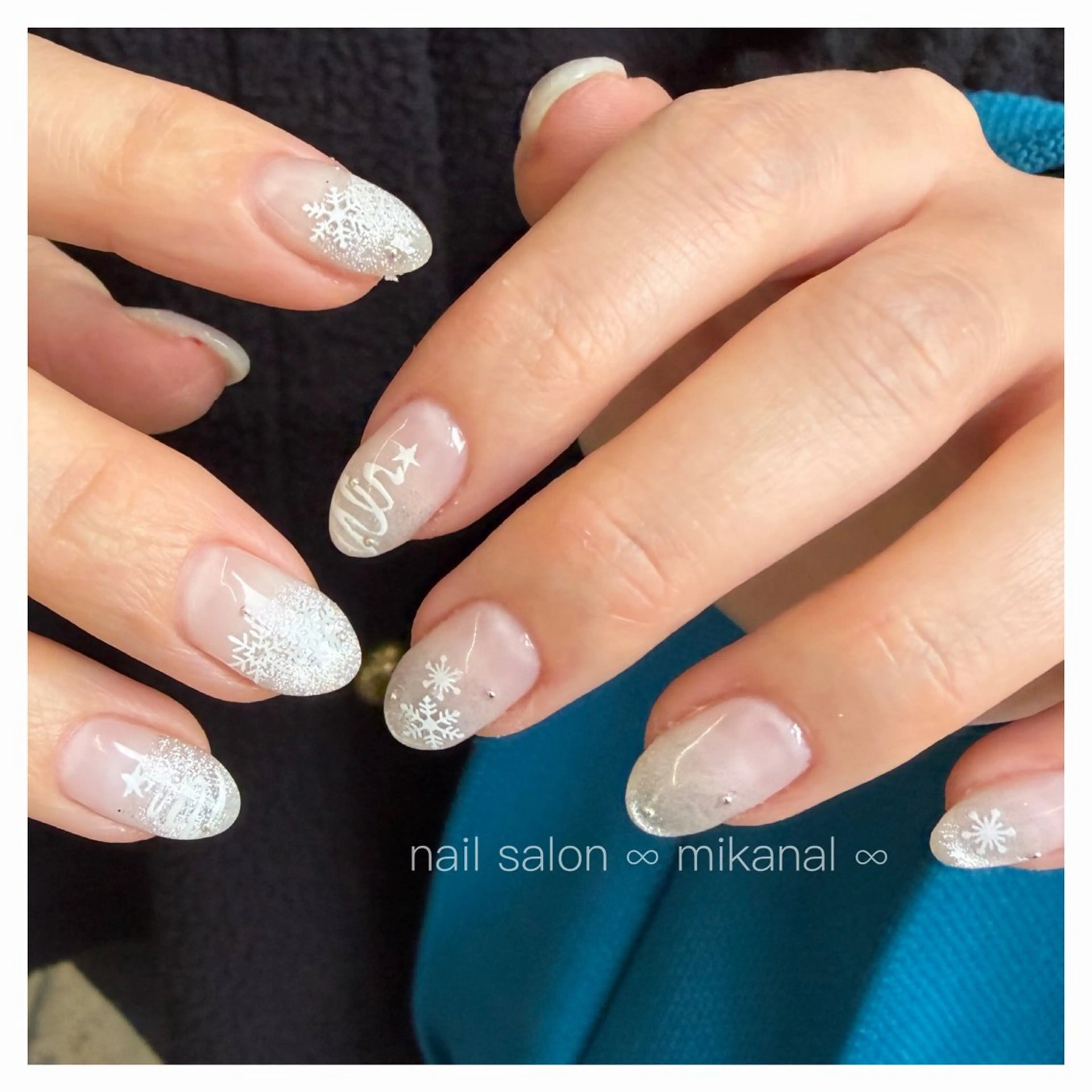 ネイル ハンドネイル nailsalon ∞ ﾐｶﾅﾙ ∞のネイルデザイン