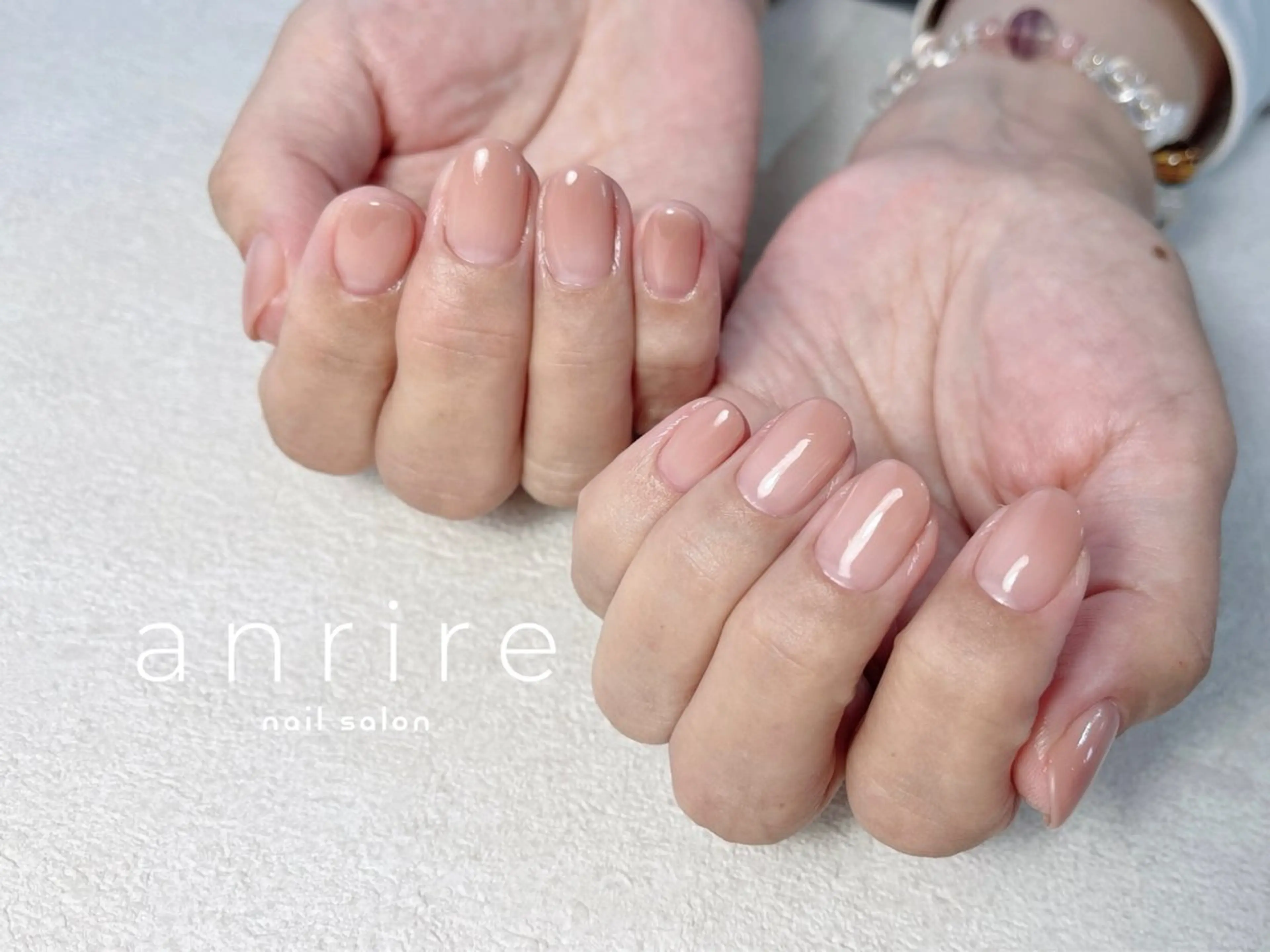 ネイル アートネイル ジェルネイル グラデーション オフィスネイル パラジェル ハンドネイル nailsalon anrireのネイルデザイン