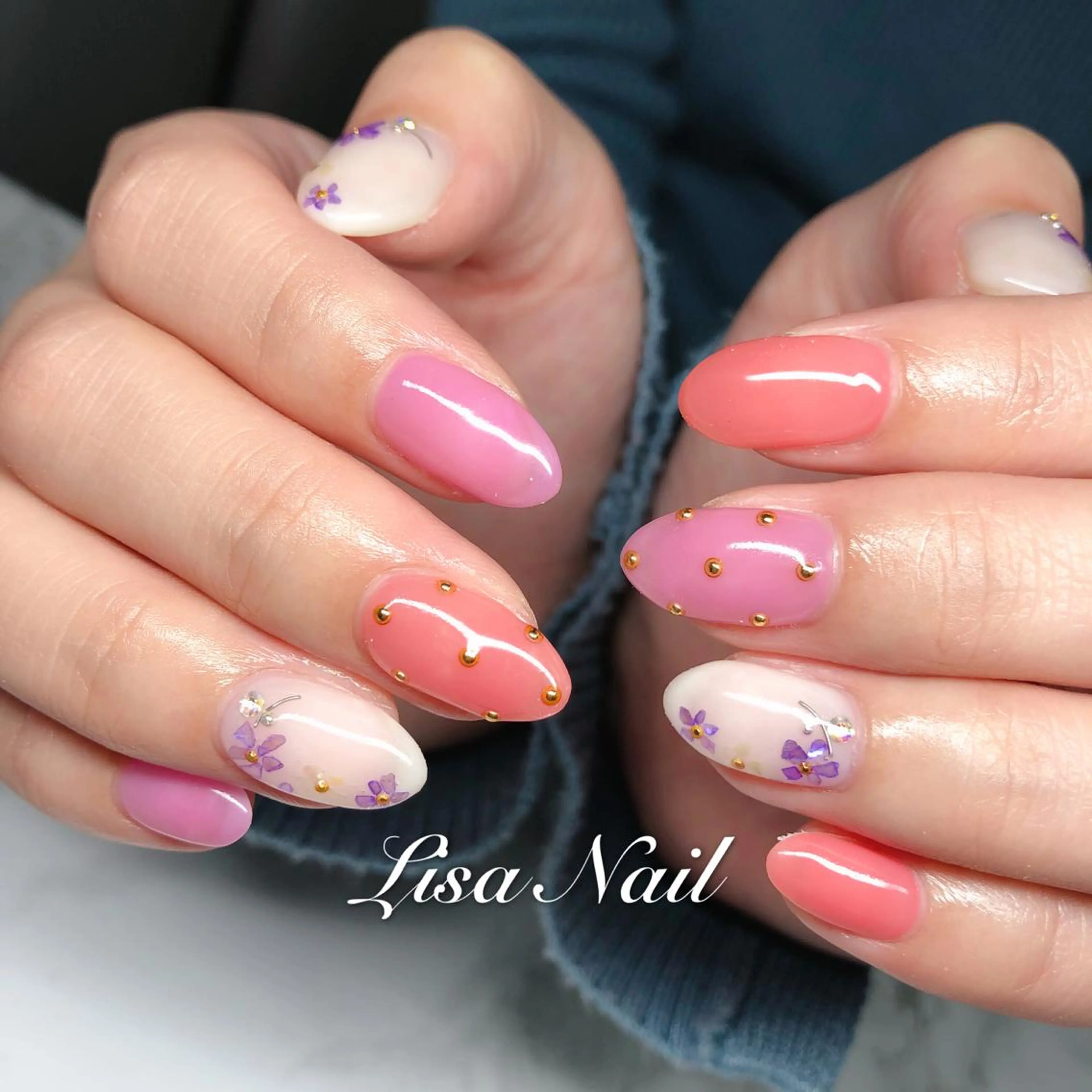 ネイル 🎀 RI🎀のネイルデザイン