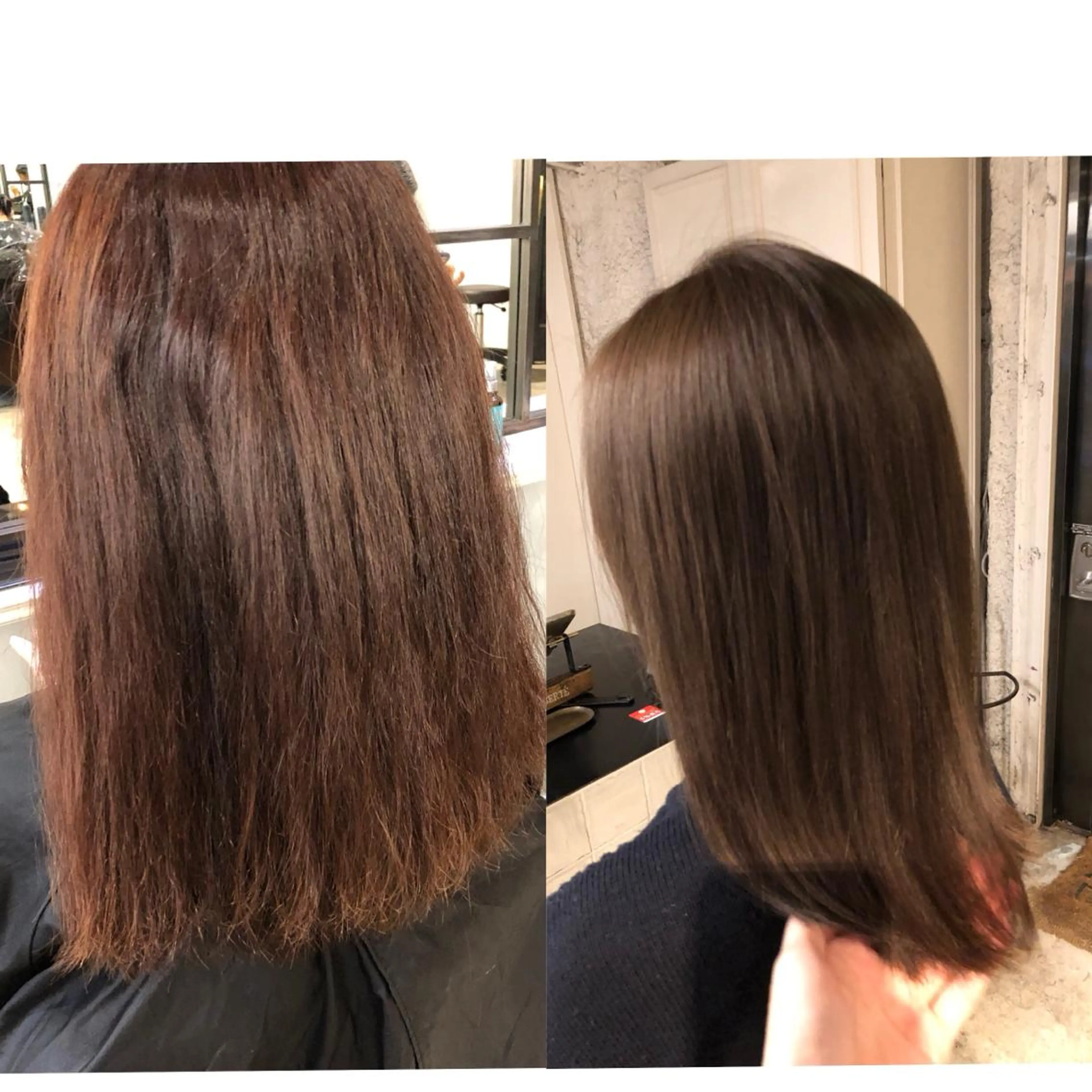 ロング カラー シンカ 表参道のヘアスタイル