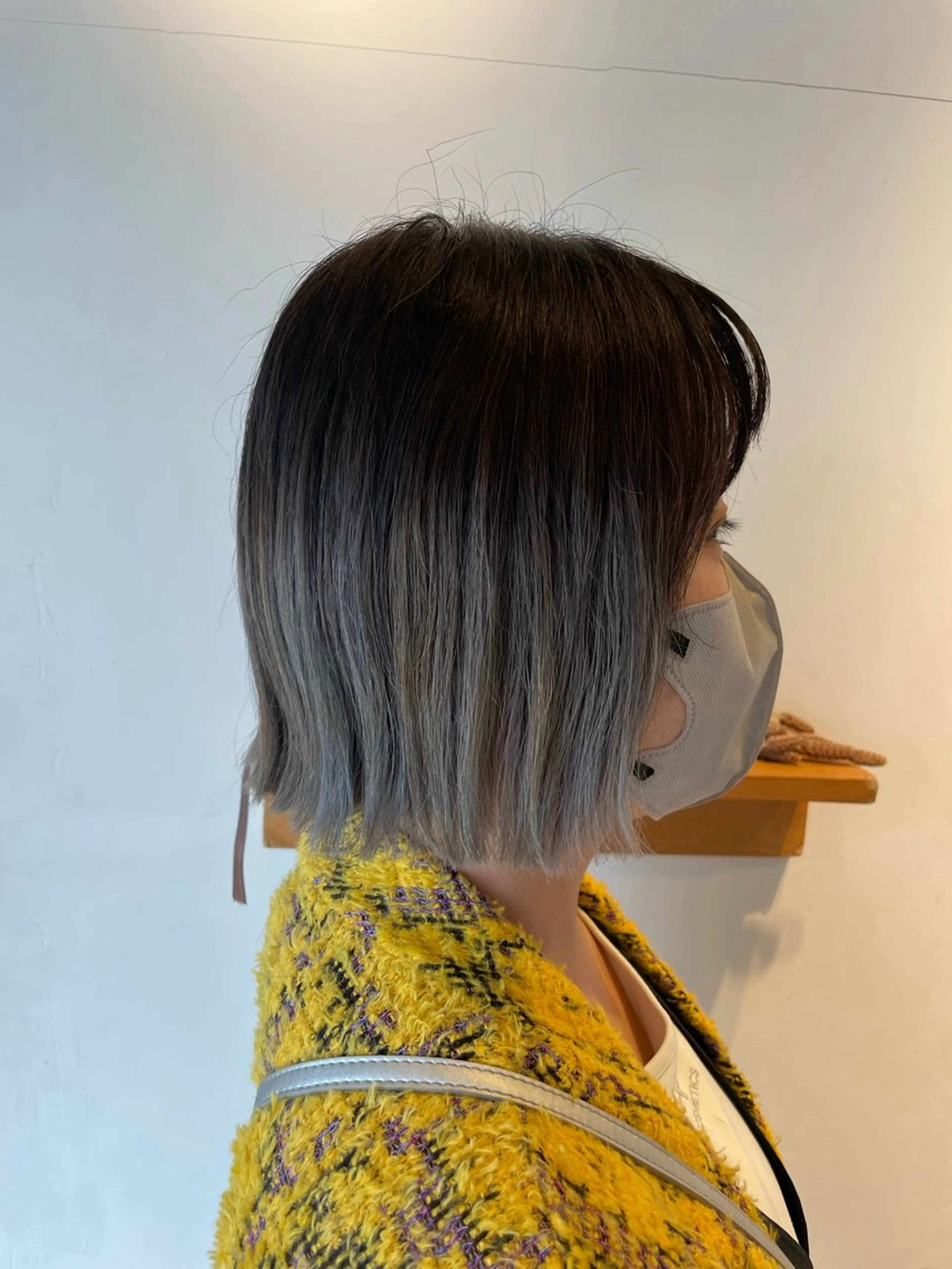 ミディアム カラー 畑村 まゆみのヘアスタイル