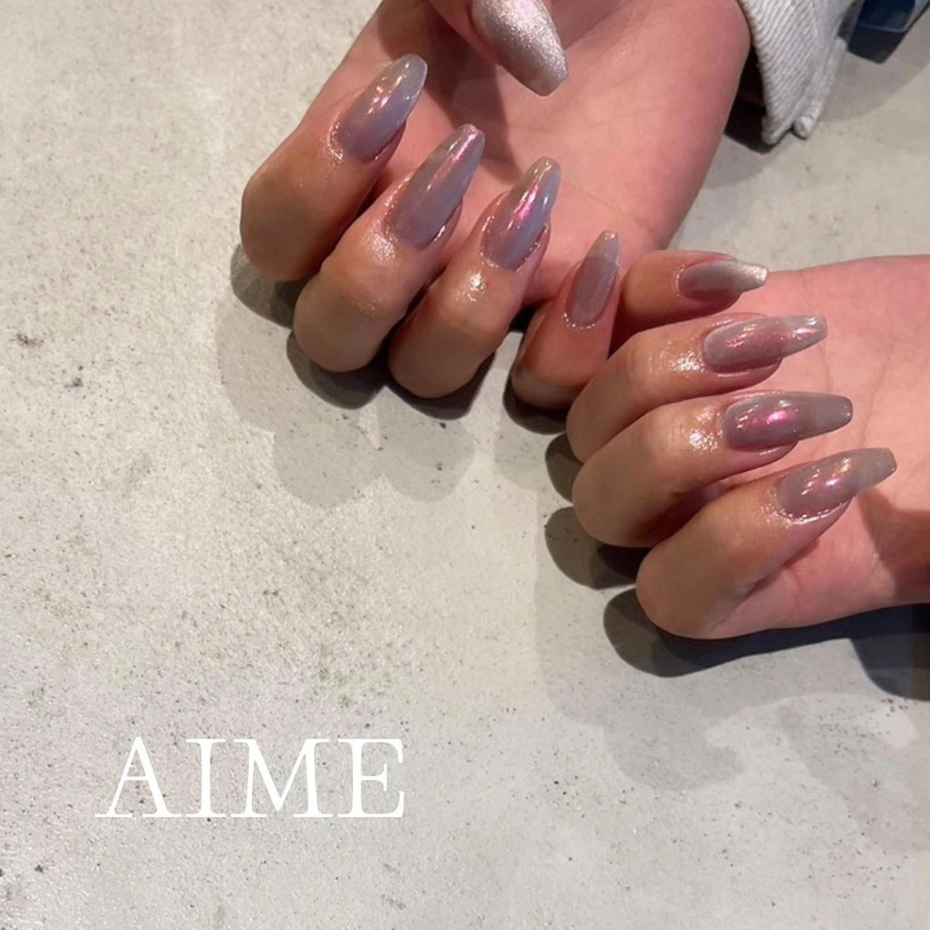 ネイル アートネイル ハンドネイル AIME （momo）のネイルデザイン