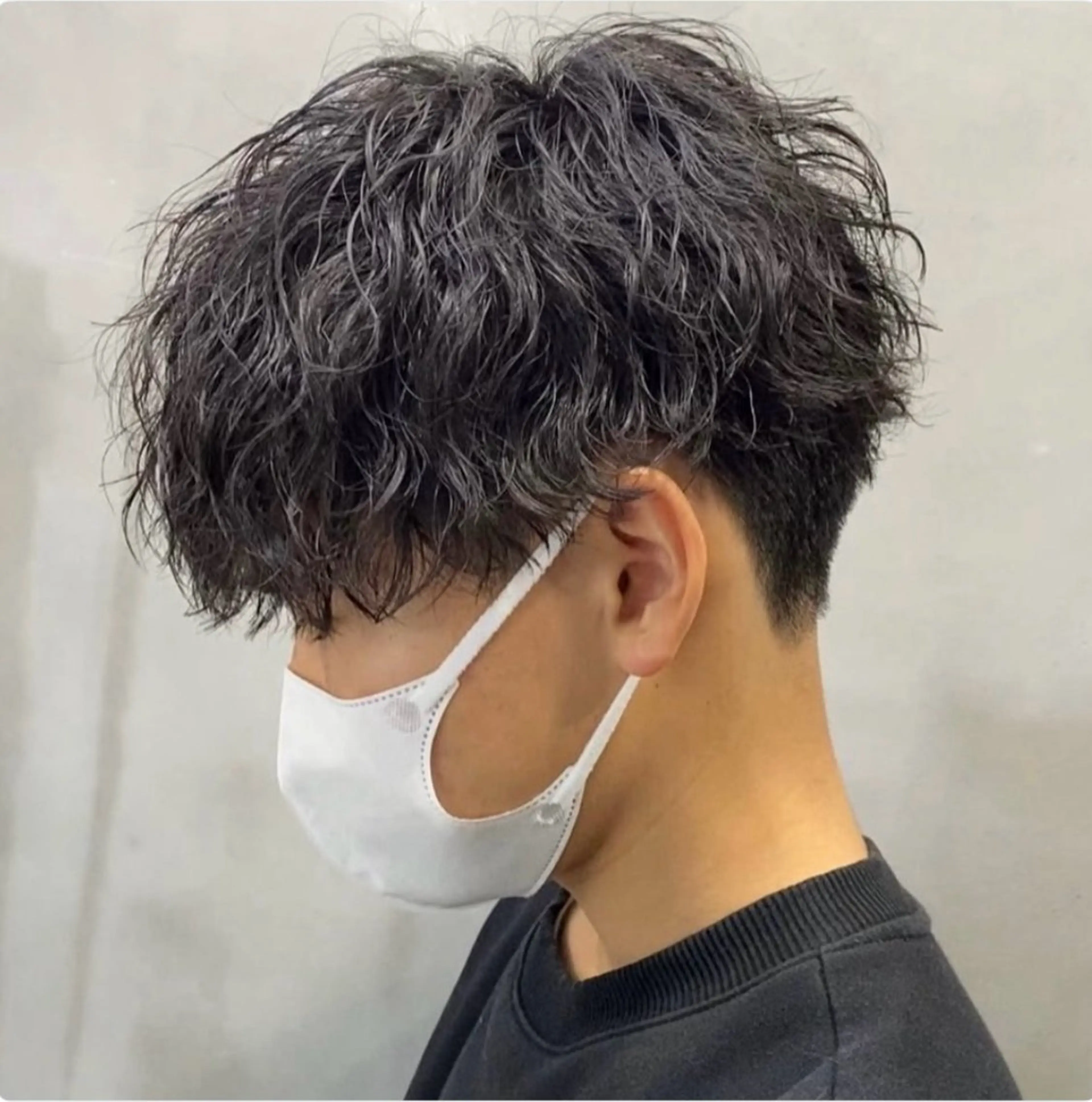 ショート カット パーマ トリートメント ヘアセット 蛯原 興輝のヘアスタイル