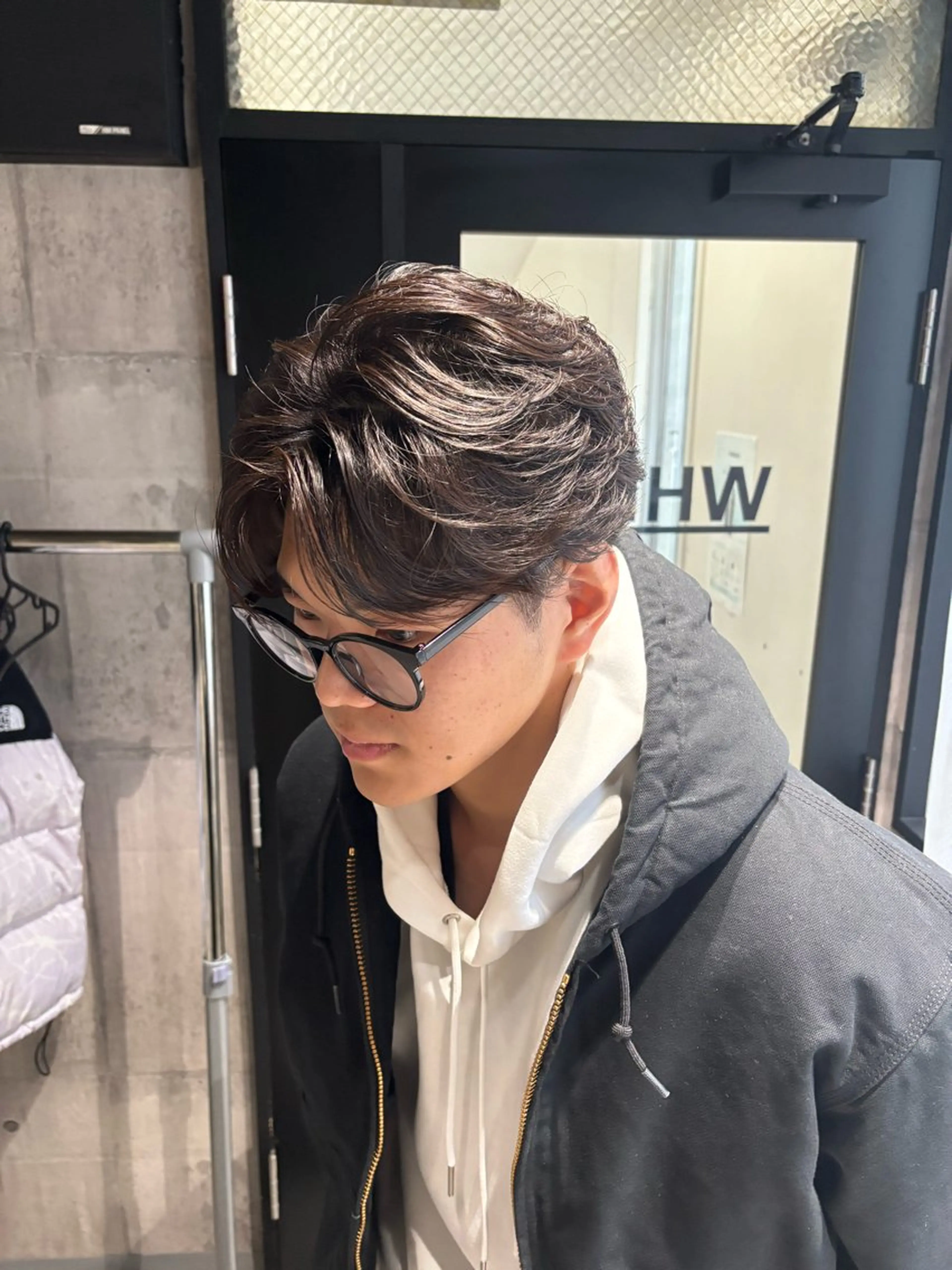 パーマ メンズ ニュアンスパーマ カット パーマ トリートメント _WHITE / KENTOのヘアスタイル