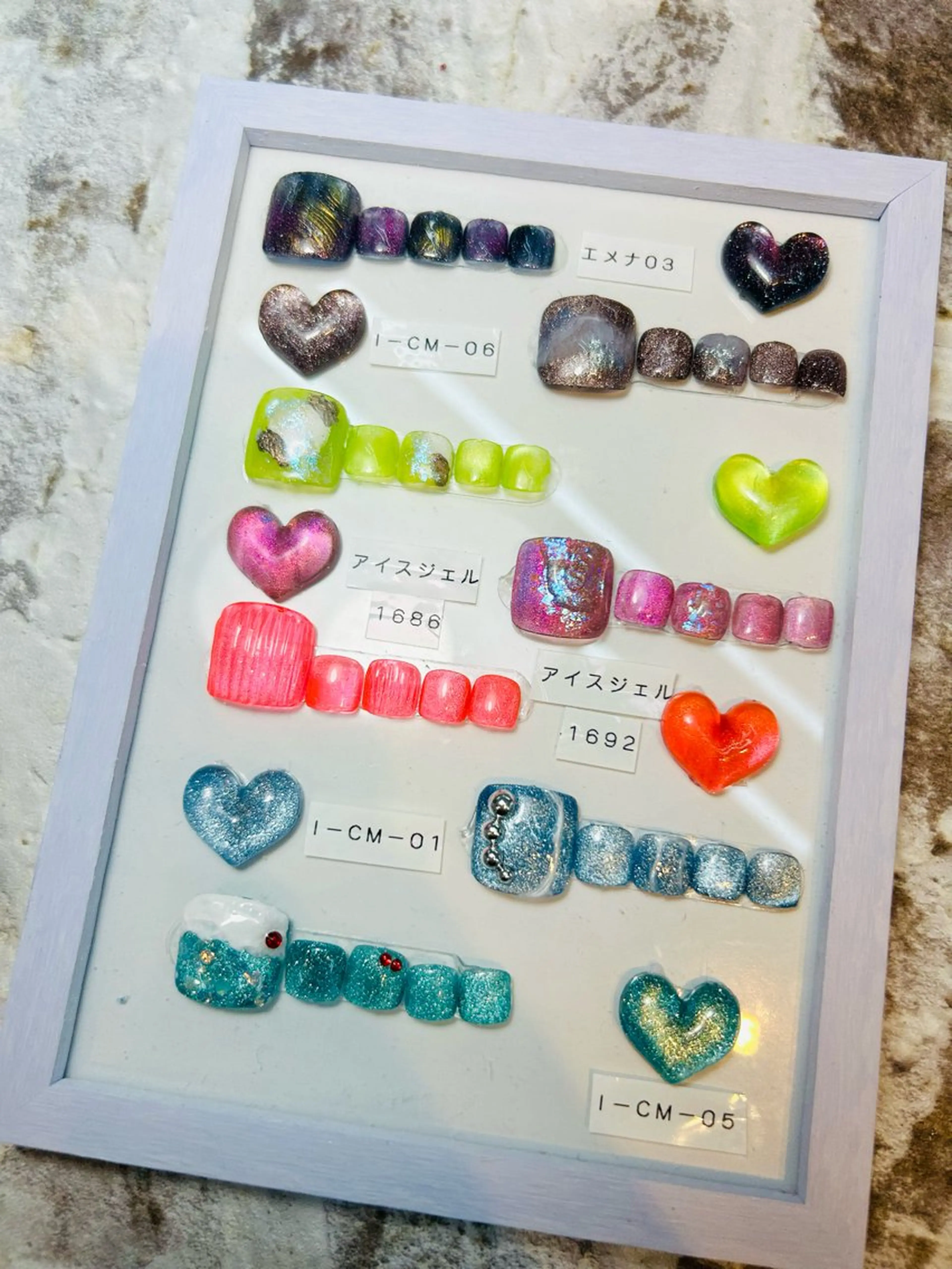 ネイル フットネイル 東十条muumii ネイルまつ毛のネイルデザイン