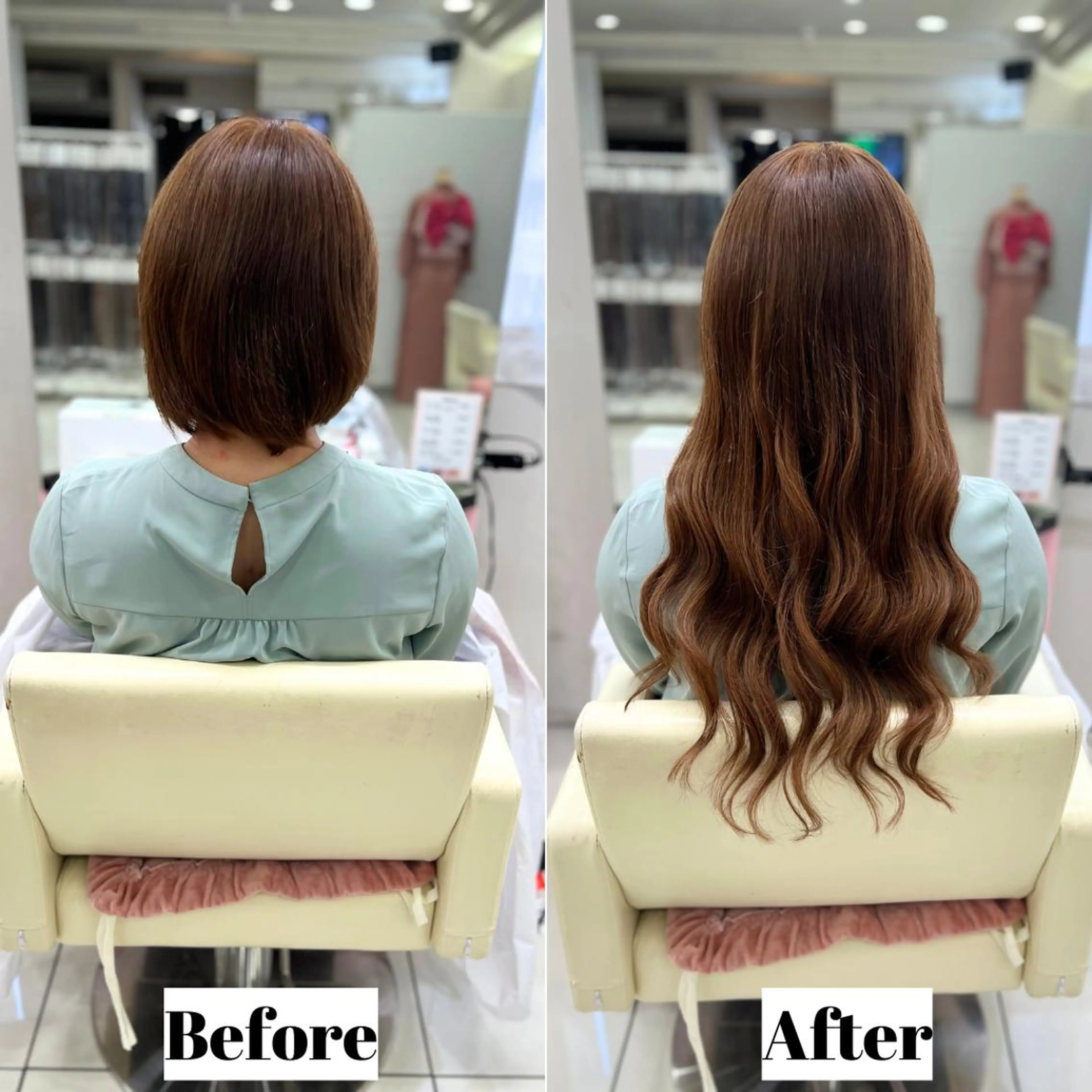 ロング シールエクステ エクステ SEASON 大阪梅田駅徒歩7分のヘアスタイル