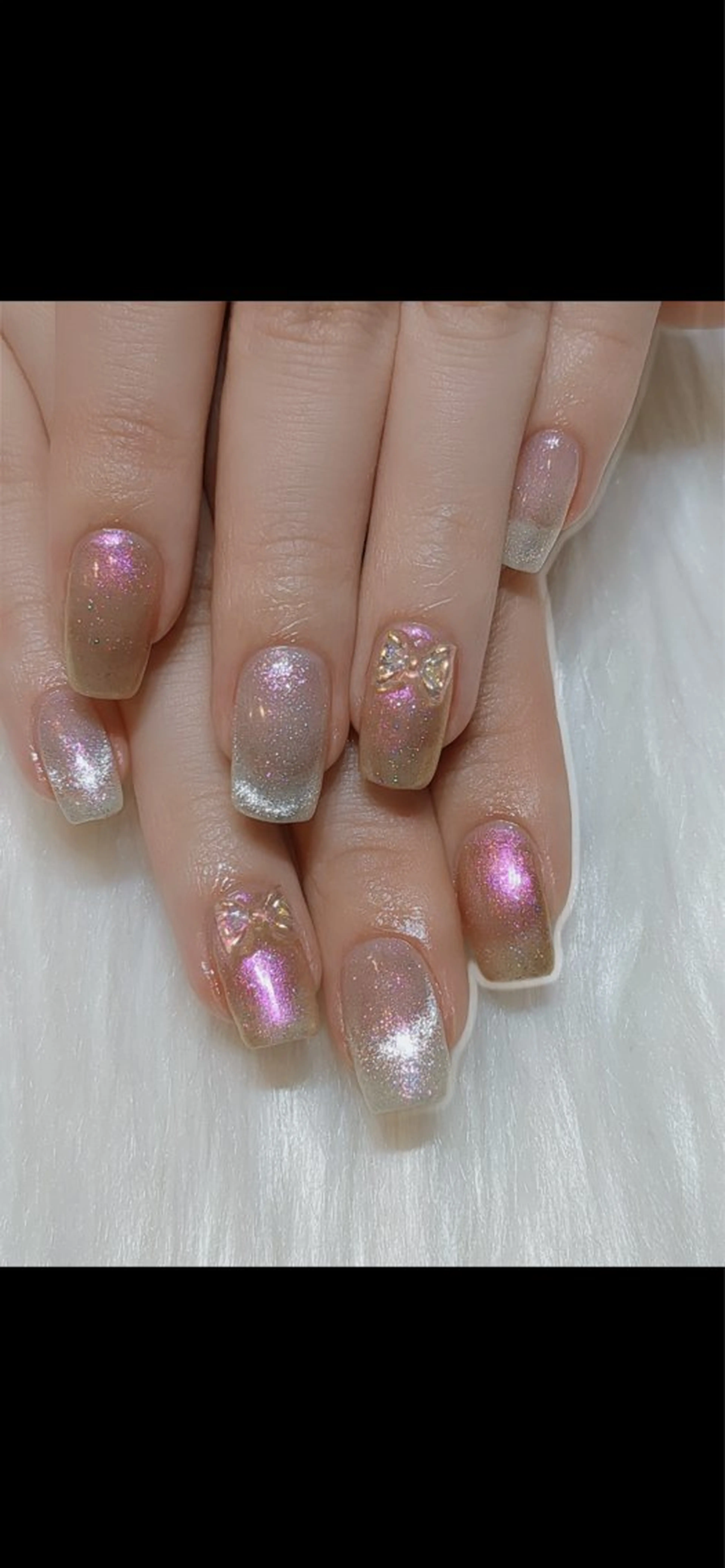 ネイル マグネットネイル 多賀城 パラジェルのネイルデザイン