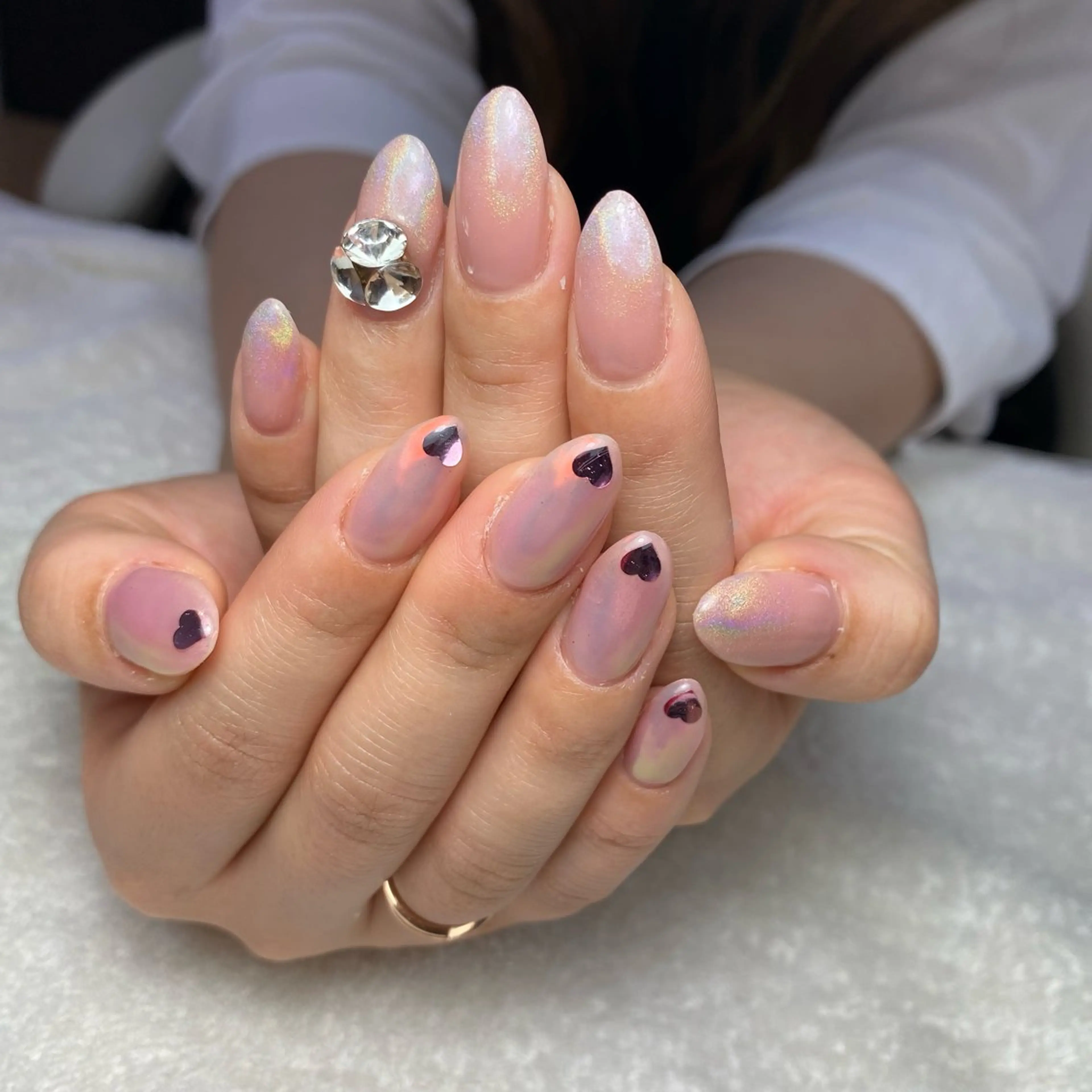 ネイル グラデーション ハート COCO+所属・COCO +のエステ・リラクイメージ