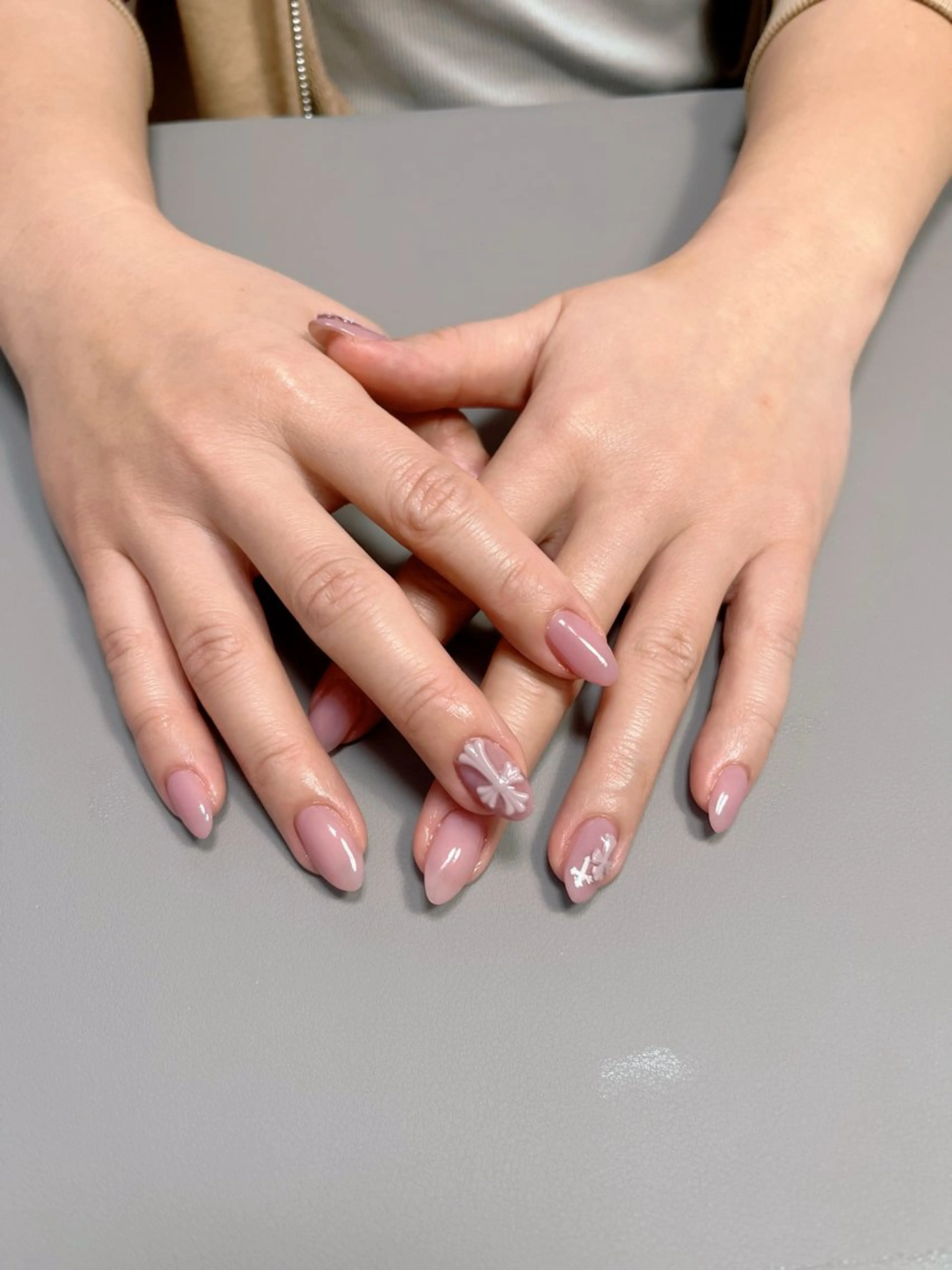 ネイル ワンカラーネイル プライベートサロン WhiteLightのネイルデザイン