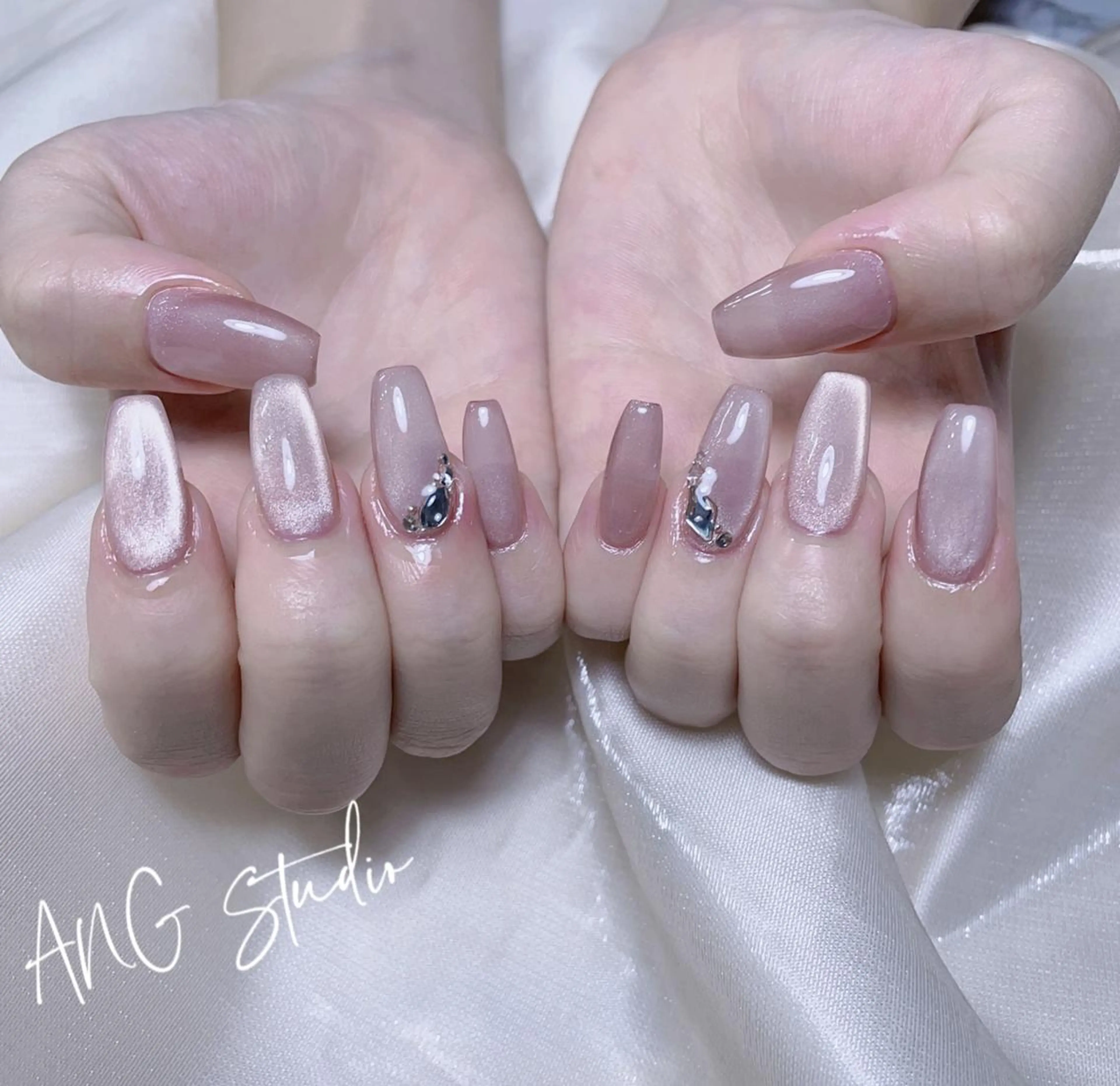 ネイル ANG アクリル スカルプ専門🌸のネイルデザイン