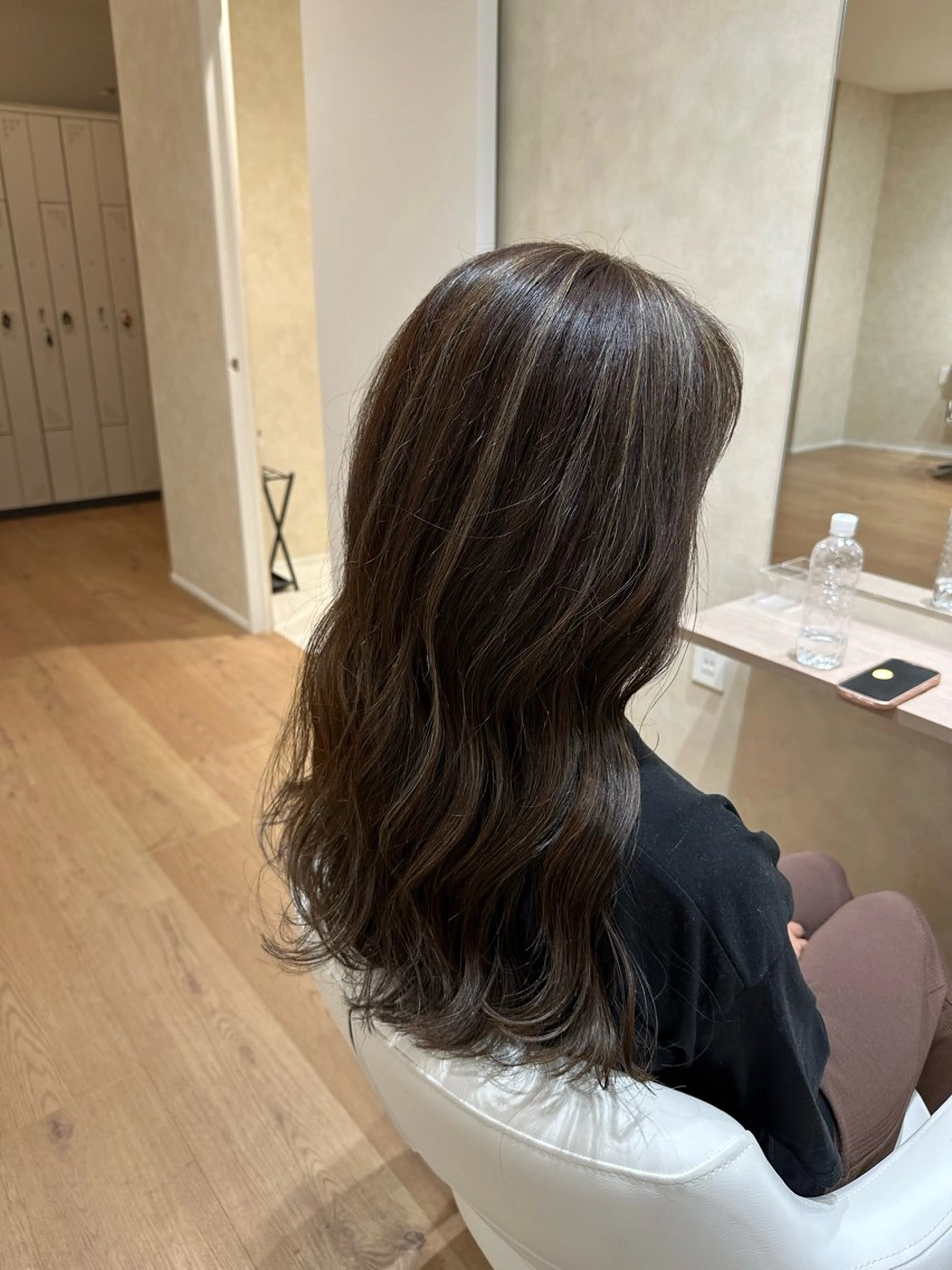 カラー 艶髪/ブリーチなし Wカラー🌺yuiのヘアスタイル