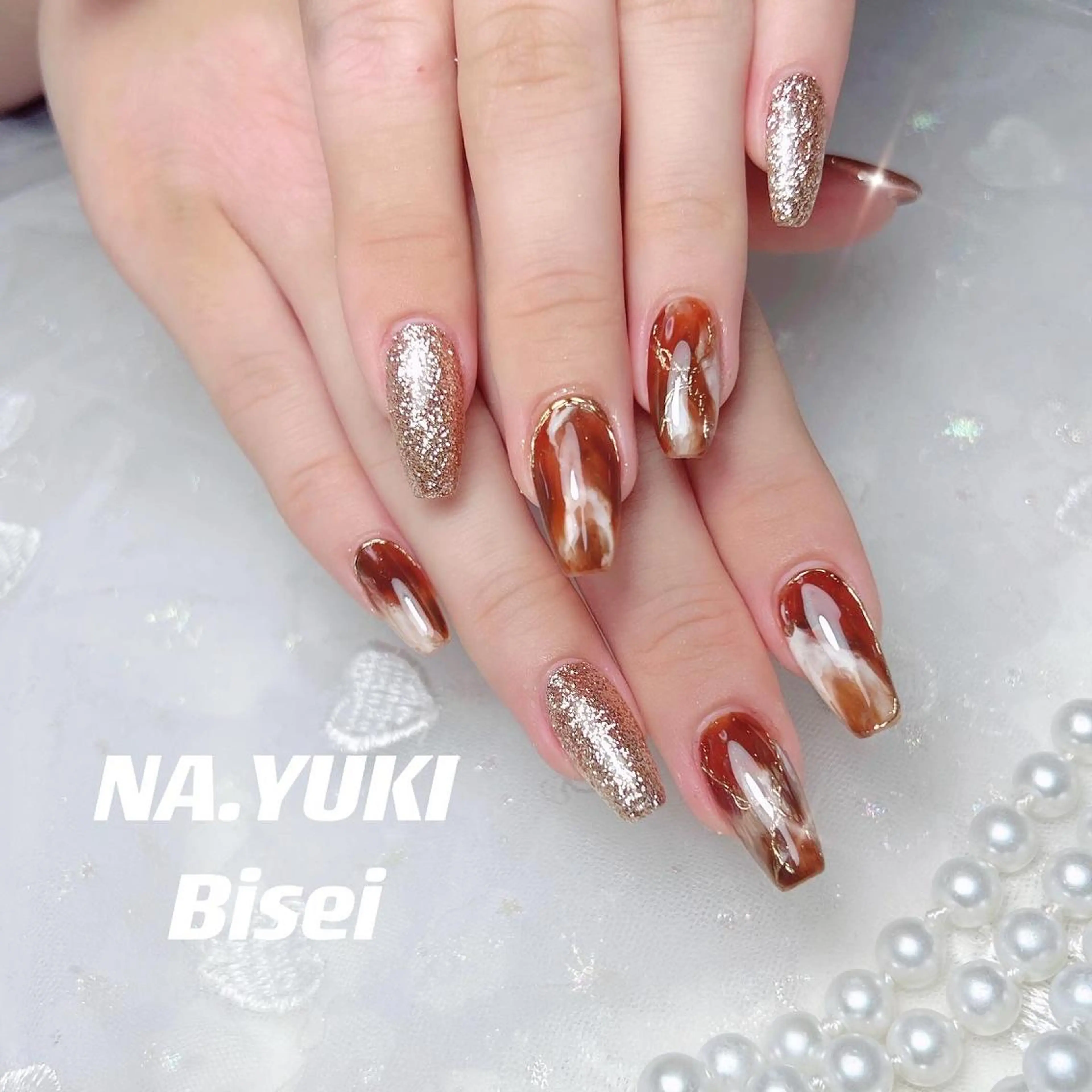 ネイル ハンドネイル ハンドケア YUKI 💗 渋谷店のネイルデザイン