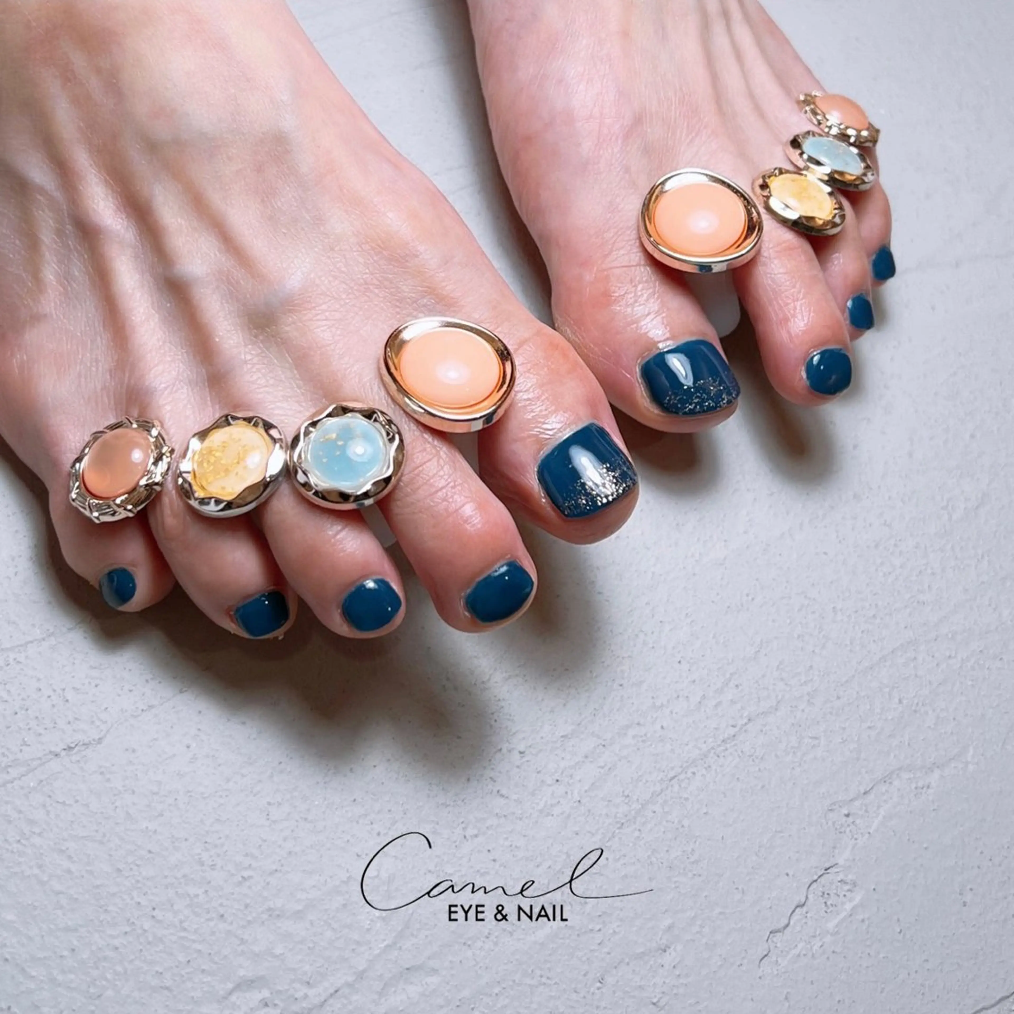 ネイル フットネイル camel NAKAMURAのネイルデザイン