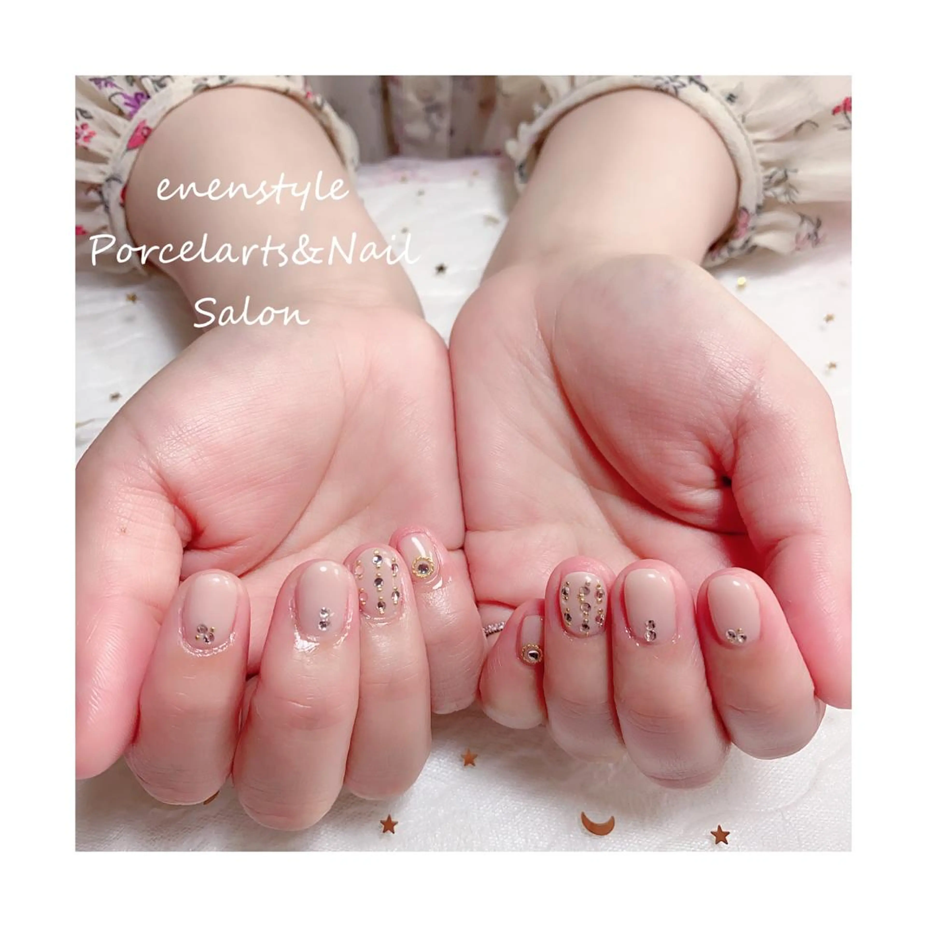 ショート ネイル ジェルネイル ニュアンスネイル オフィスネイル ワンカラーネイル パラジェル ハンドネイル 👑enen style👑のネイルデザイン