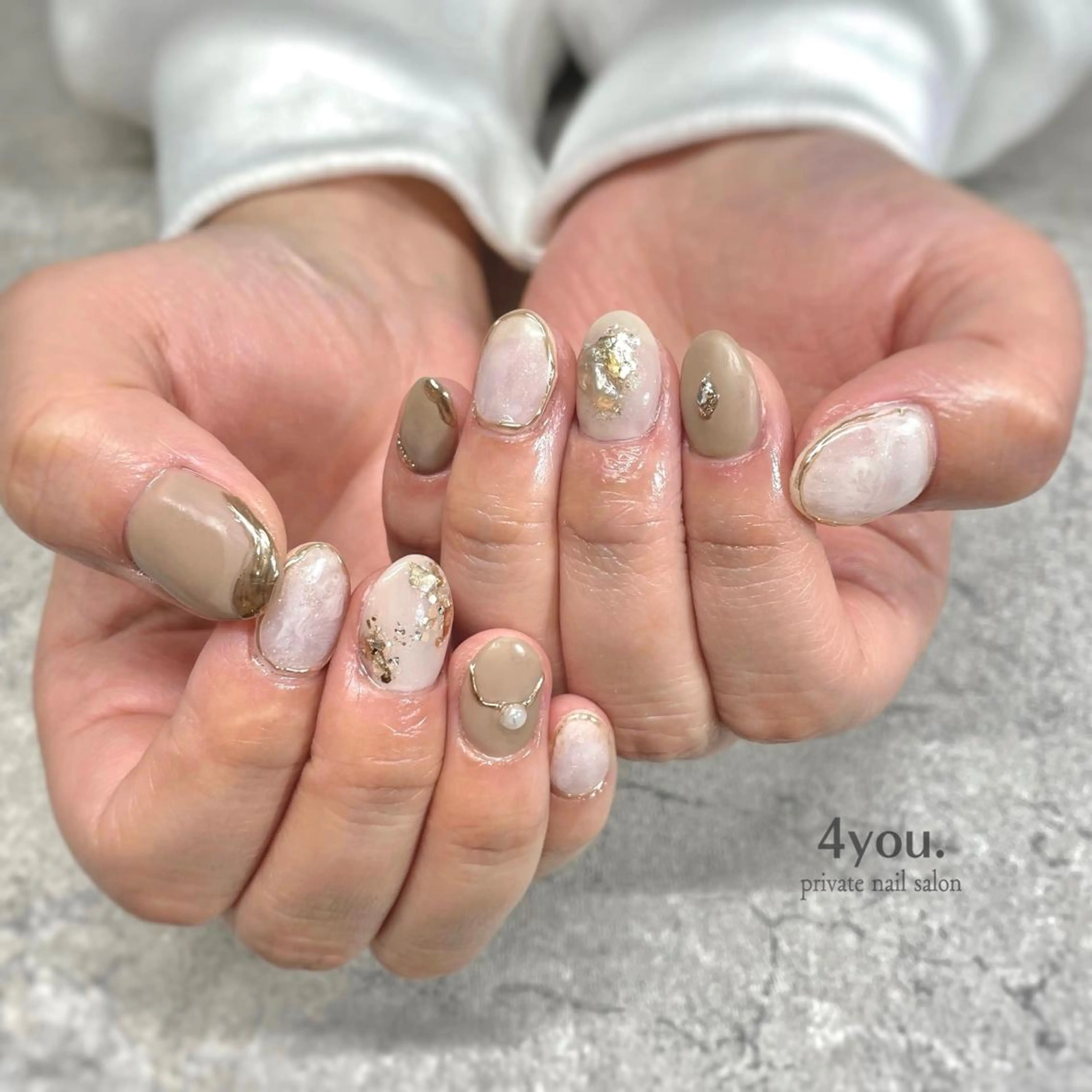 ネイル nail salon ４ｙｏｕ．のネイルデザイン