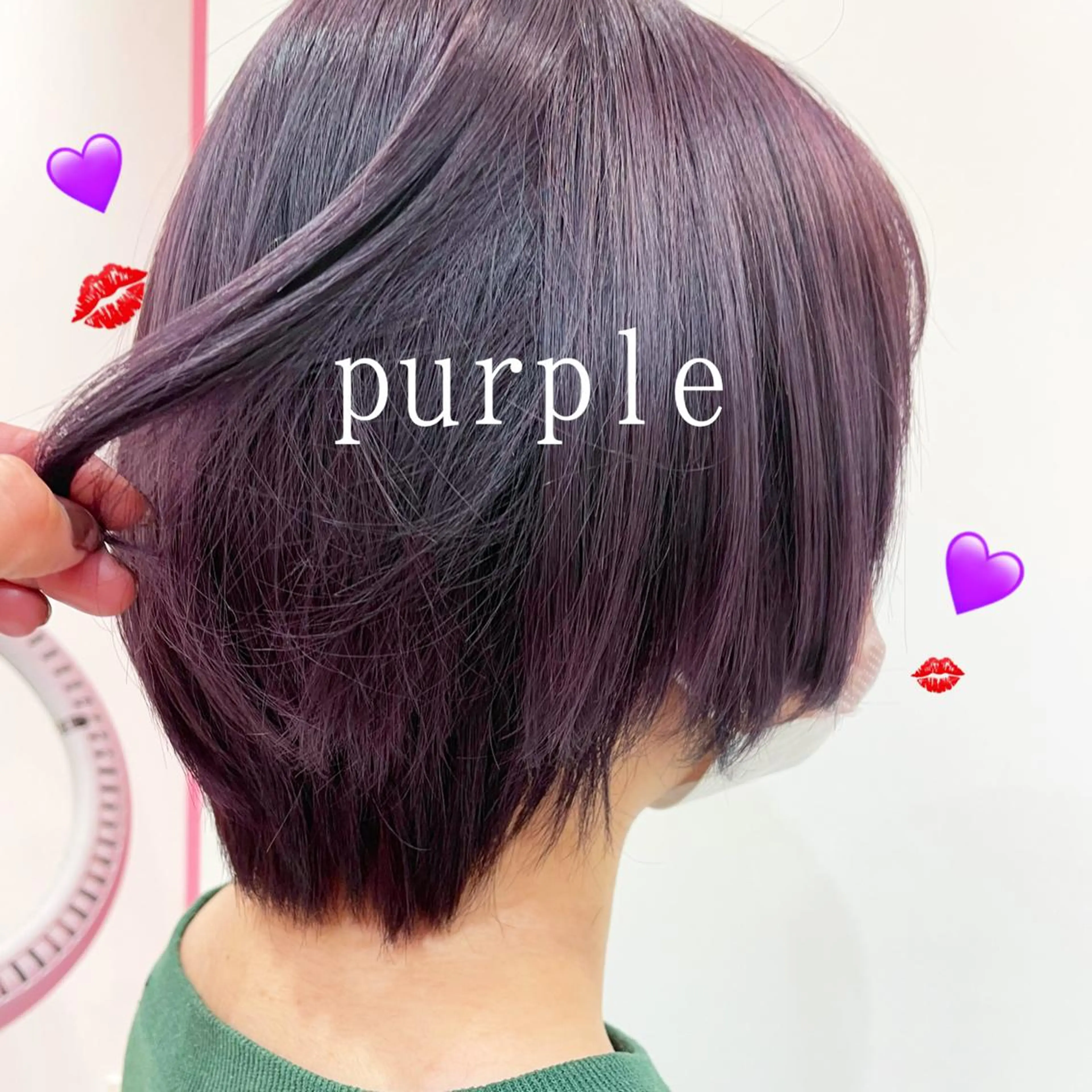 ショート カラー ダブルカラー グラデーションカラー ハイライトカラー インナーカラー ハイライト 新宿駅近♡個室 ♡関口三都季🌜のヘアスタイル