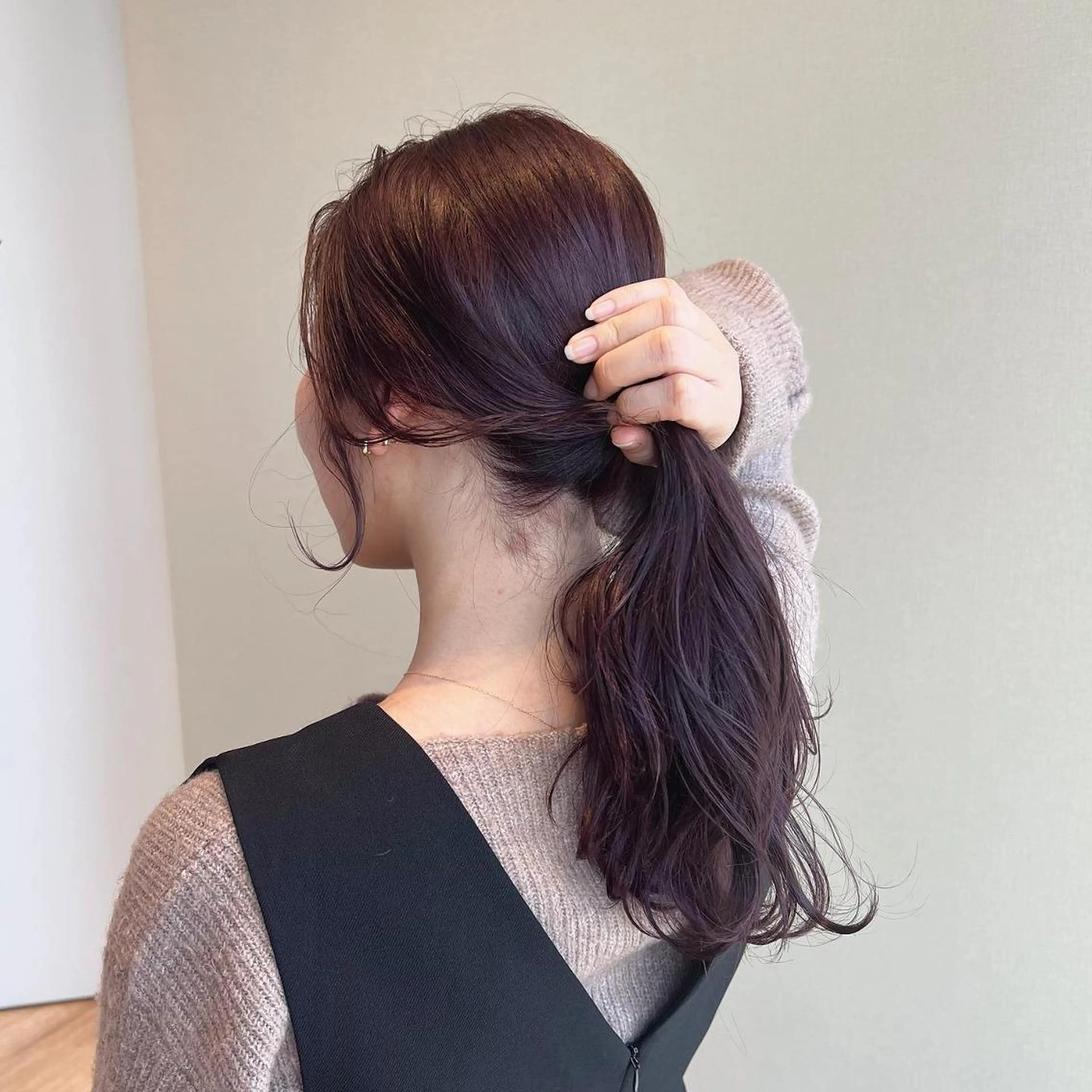 【3月限定👧🏻】髪質改善カラー+3ステップトリートメントの写真