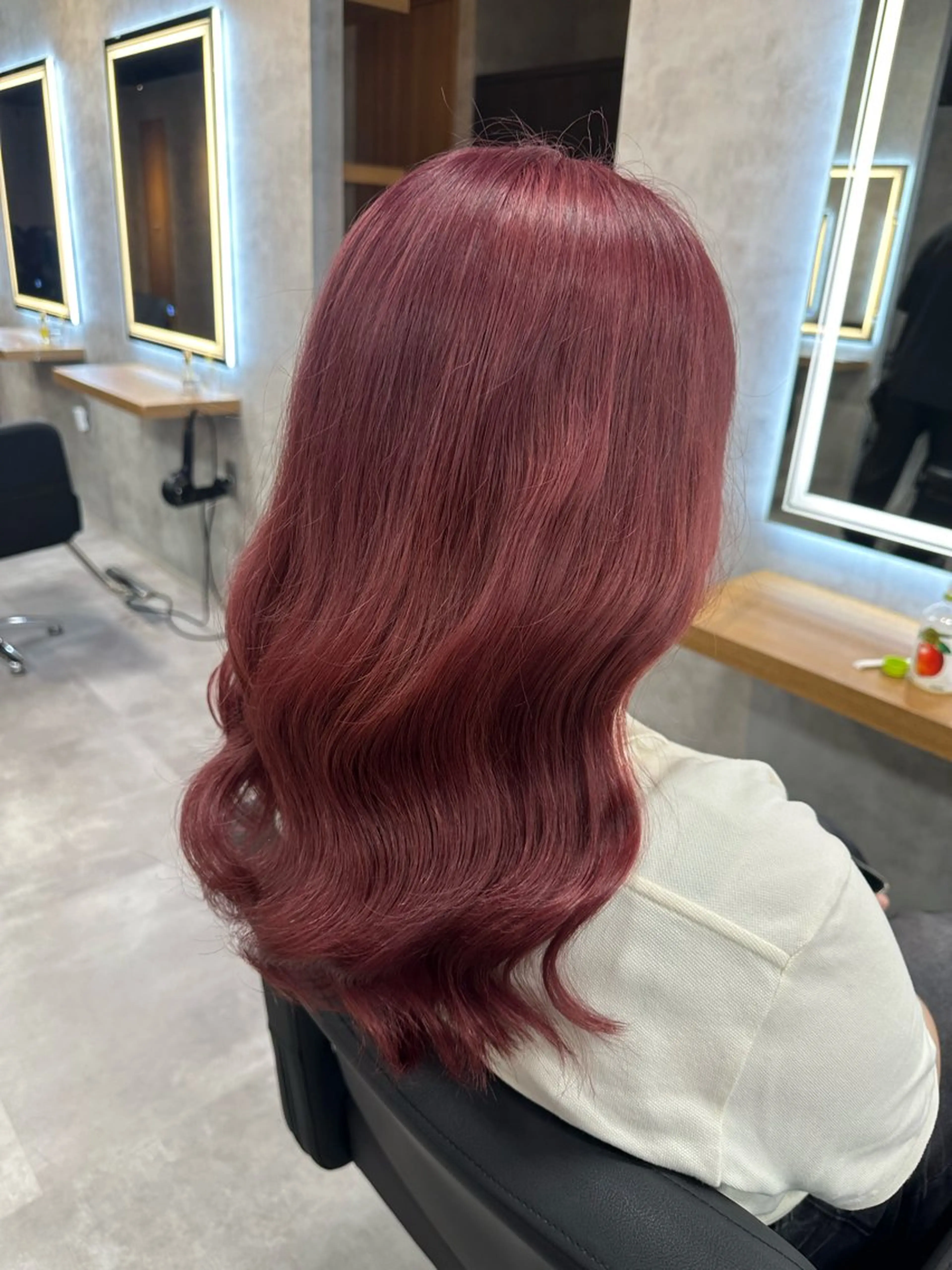 セミロング カラー パーマ ヘアアレンジ メンズ 🤍透明感カラー🤍 似合わせ🤍AINEのヘアスタイル