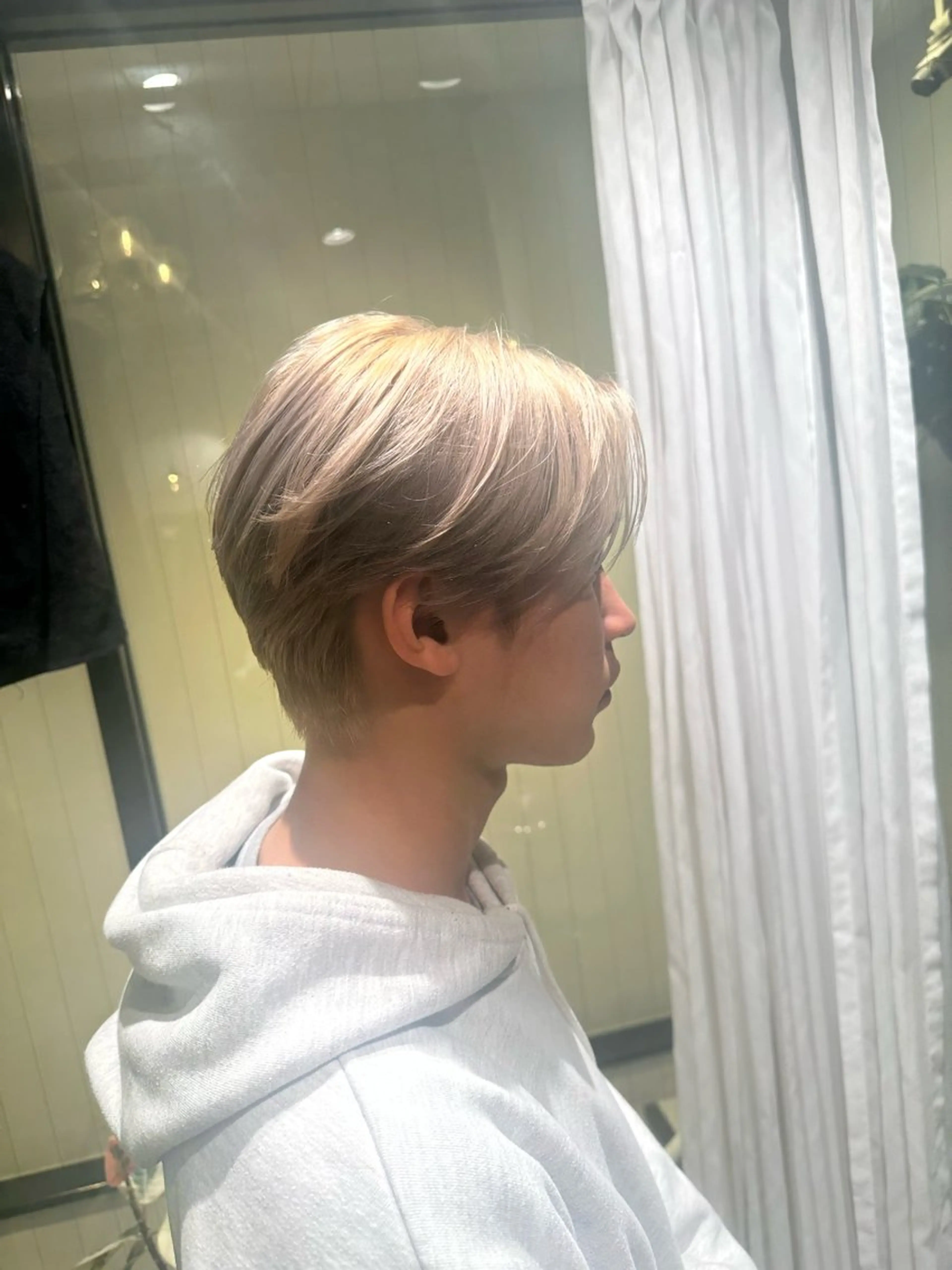 メンズカットの写真