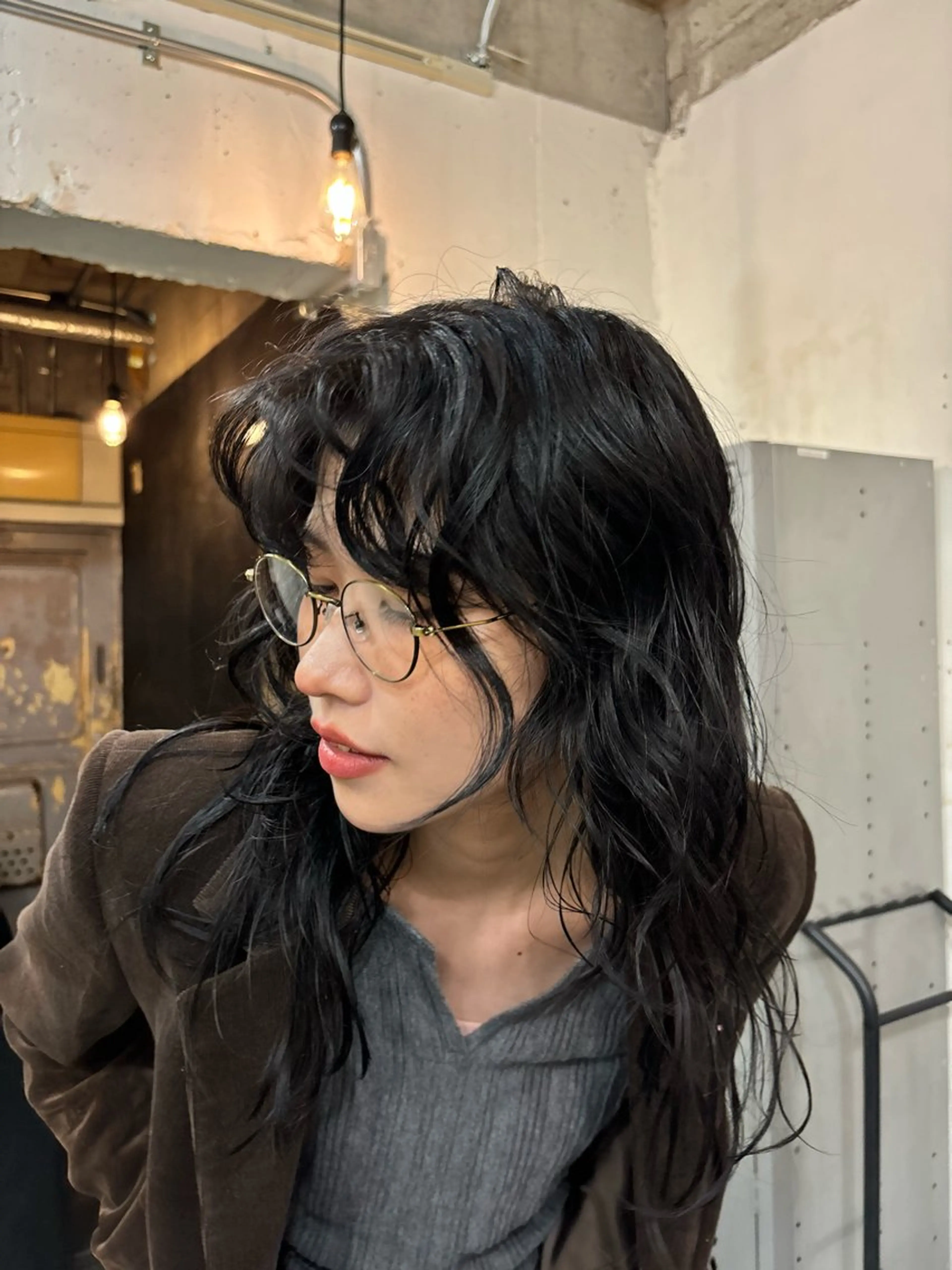 セミロング パーマ kaze代官山 🪽kanameのヘアスタイル