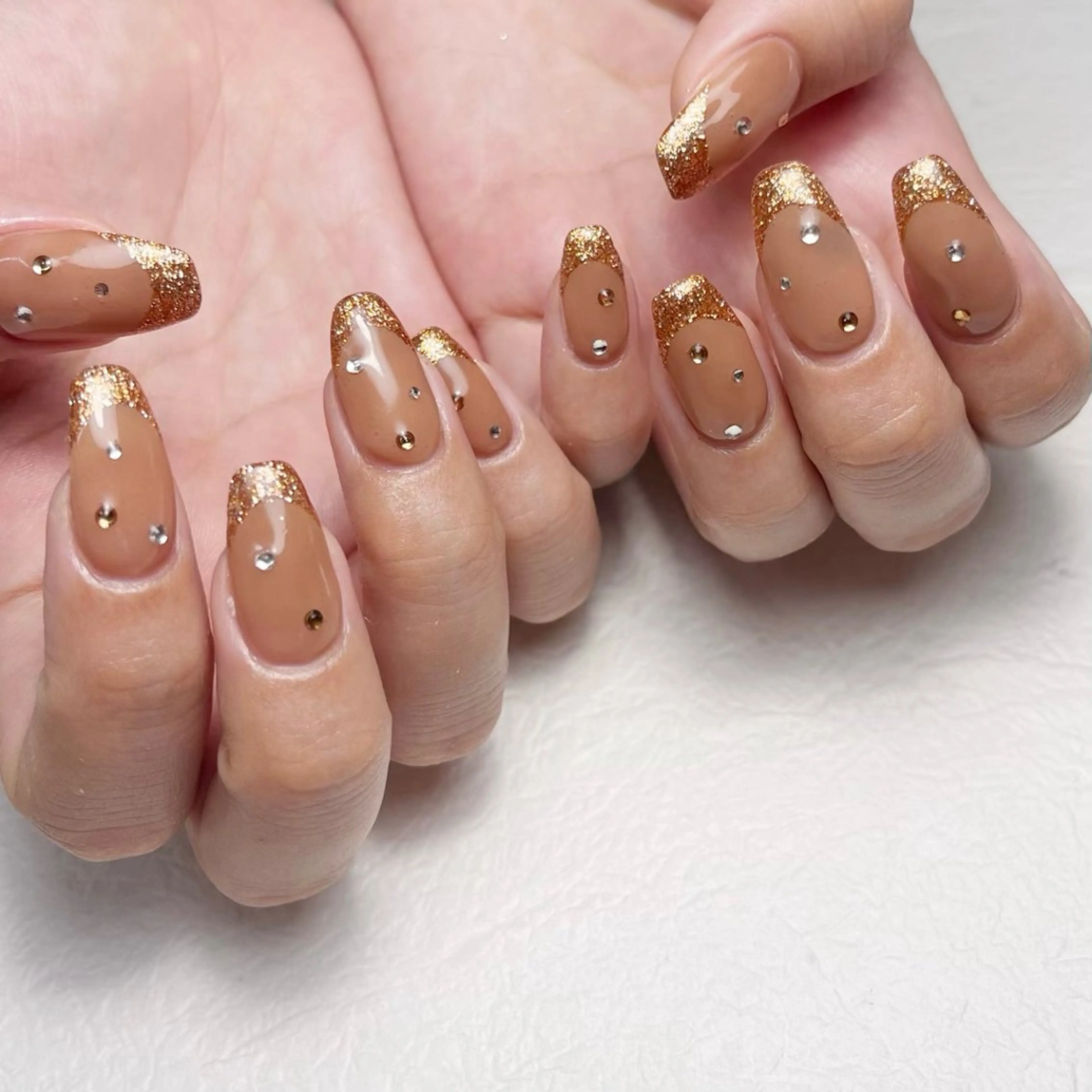 ネイル アートネイル フットネイル フレンチネイル ジェルネイル キラキラネイル Y nail なんば堀江店のネイルデザイン