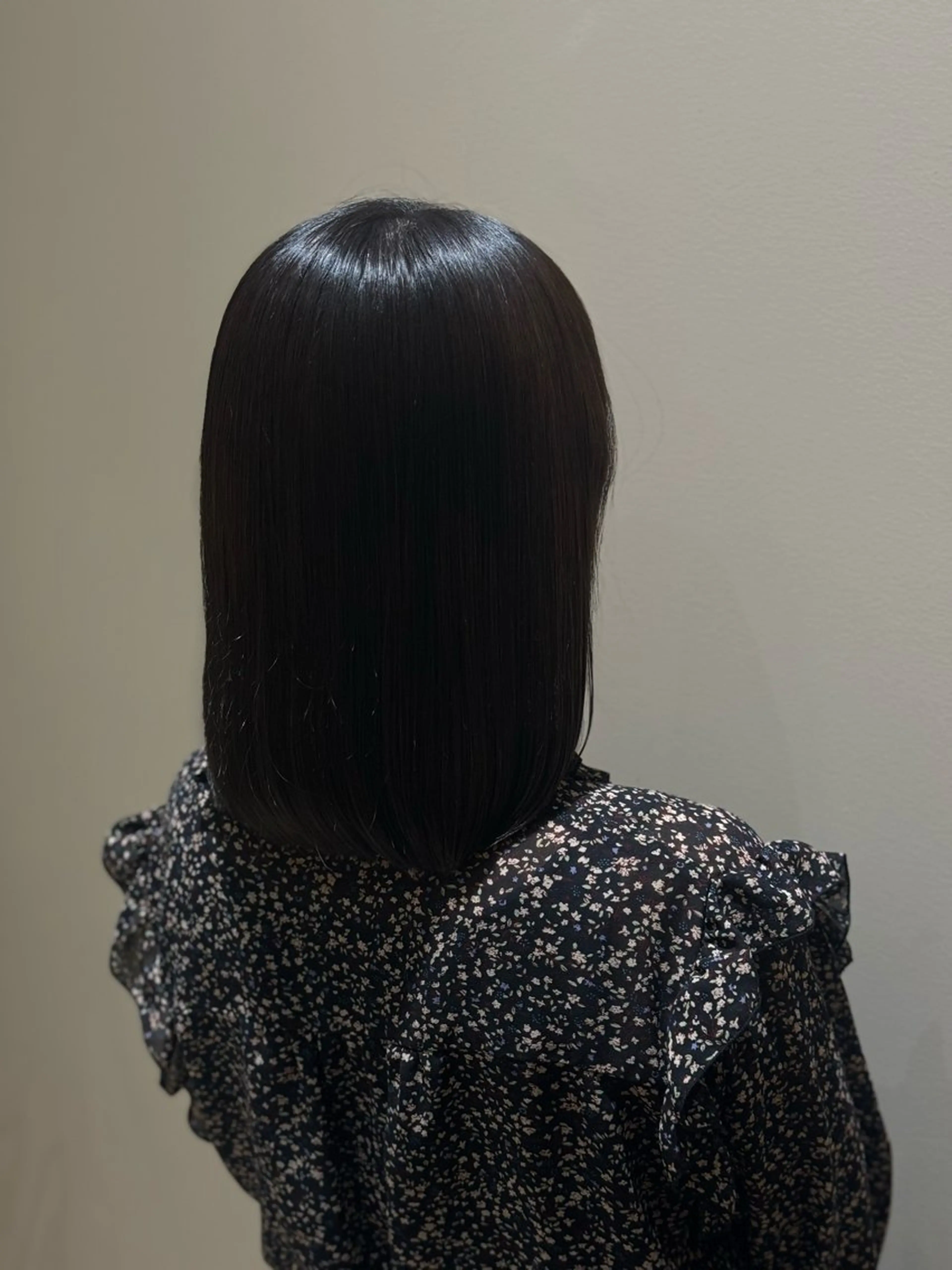 ミディアム 黒島優香🦋 /縮毛矯正/髪質改善のヘアスタイル