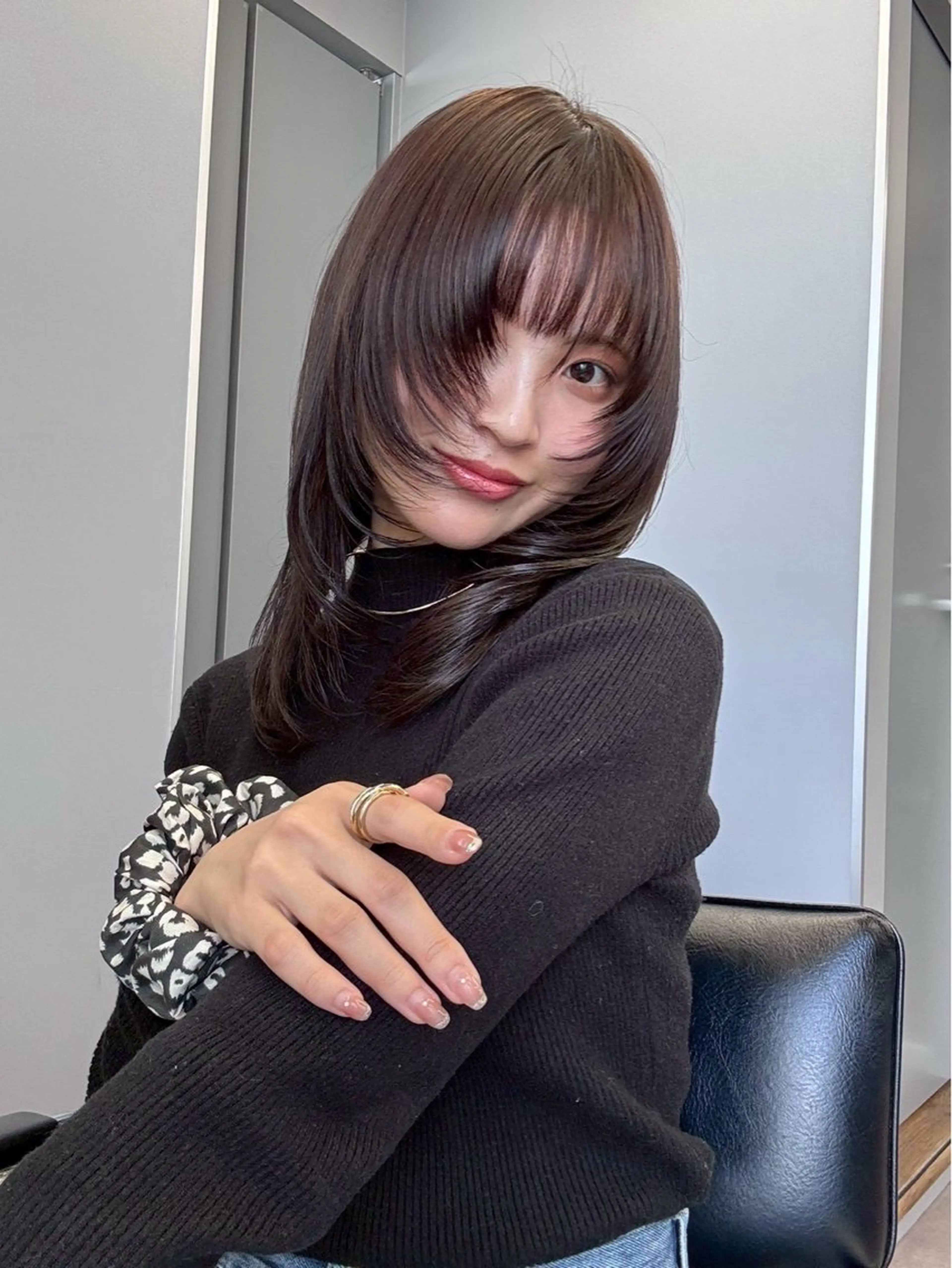 🩷70%オフ🩷カット➕ハホニコトリートメント➕透明感艶カラーの写真